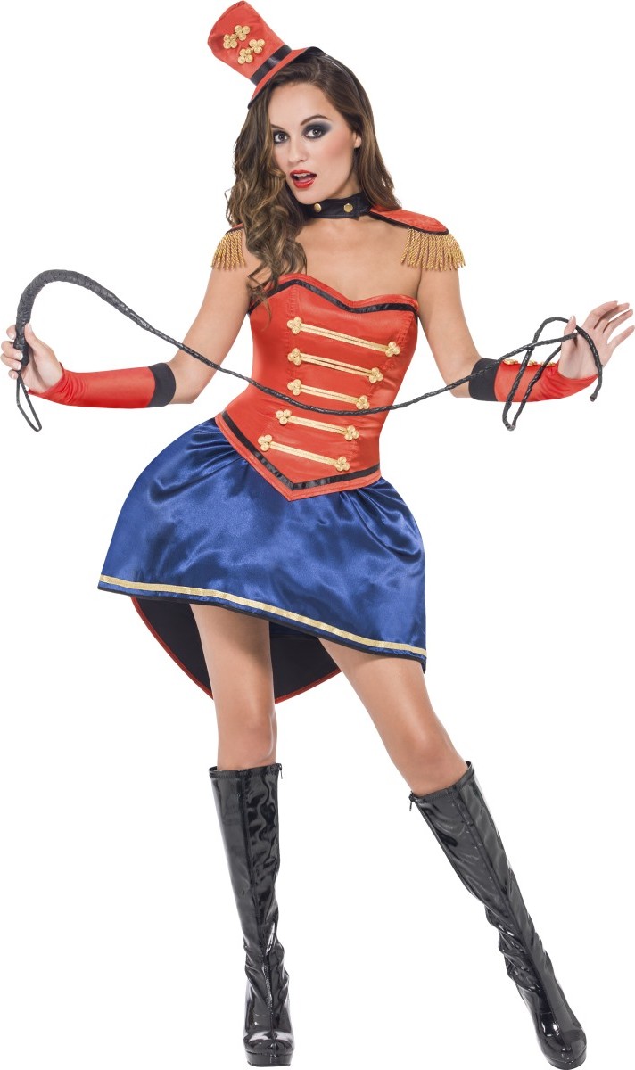 Déguisement dompteuse de cirque sexy femme