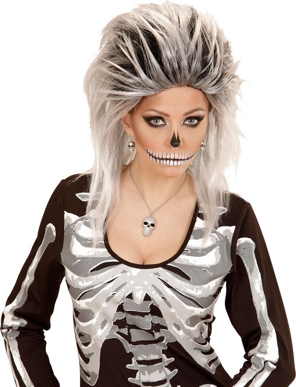 Bijoux crânes femme Halloween