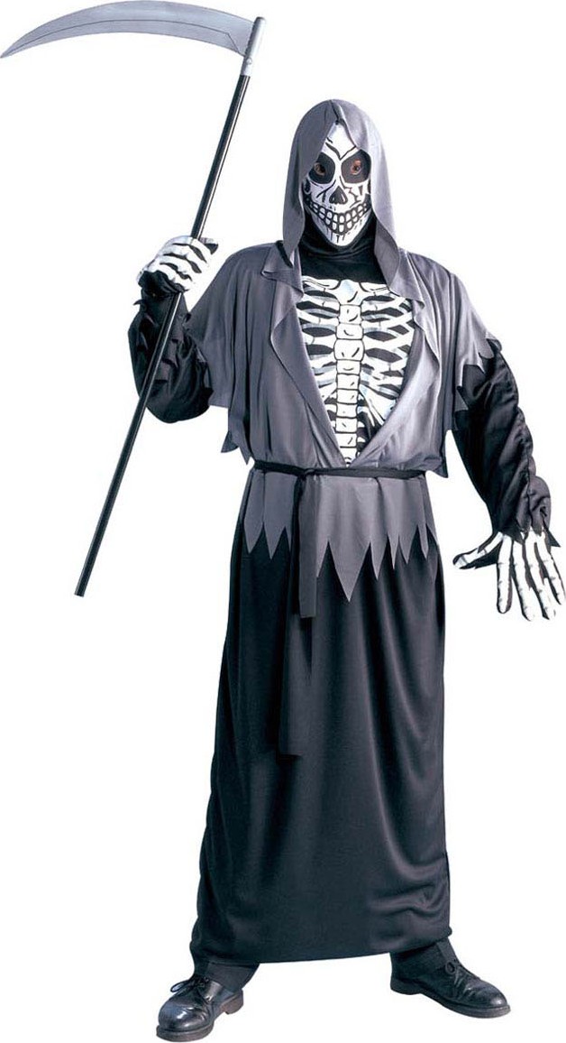 Déguisement squelette faucheur adulte Halloween