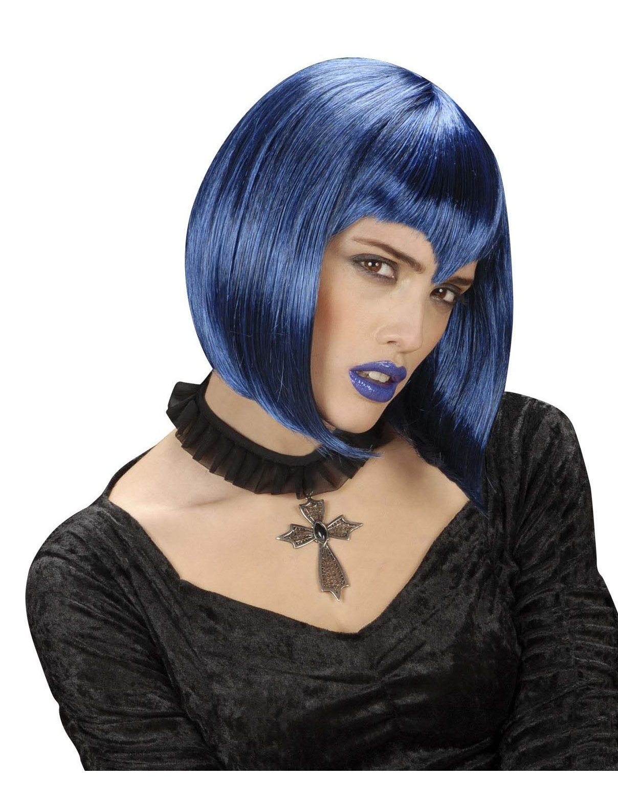 Ras de cou croix gothique femme Halloween