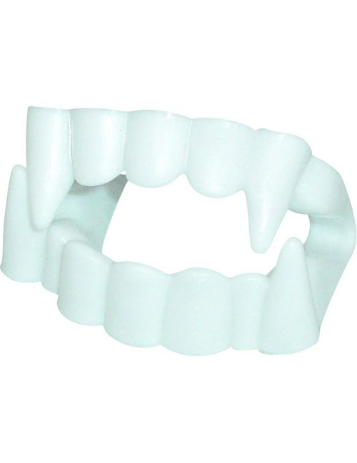 Dentier du vampire grandes dents Halloween