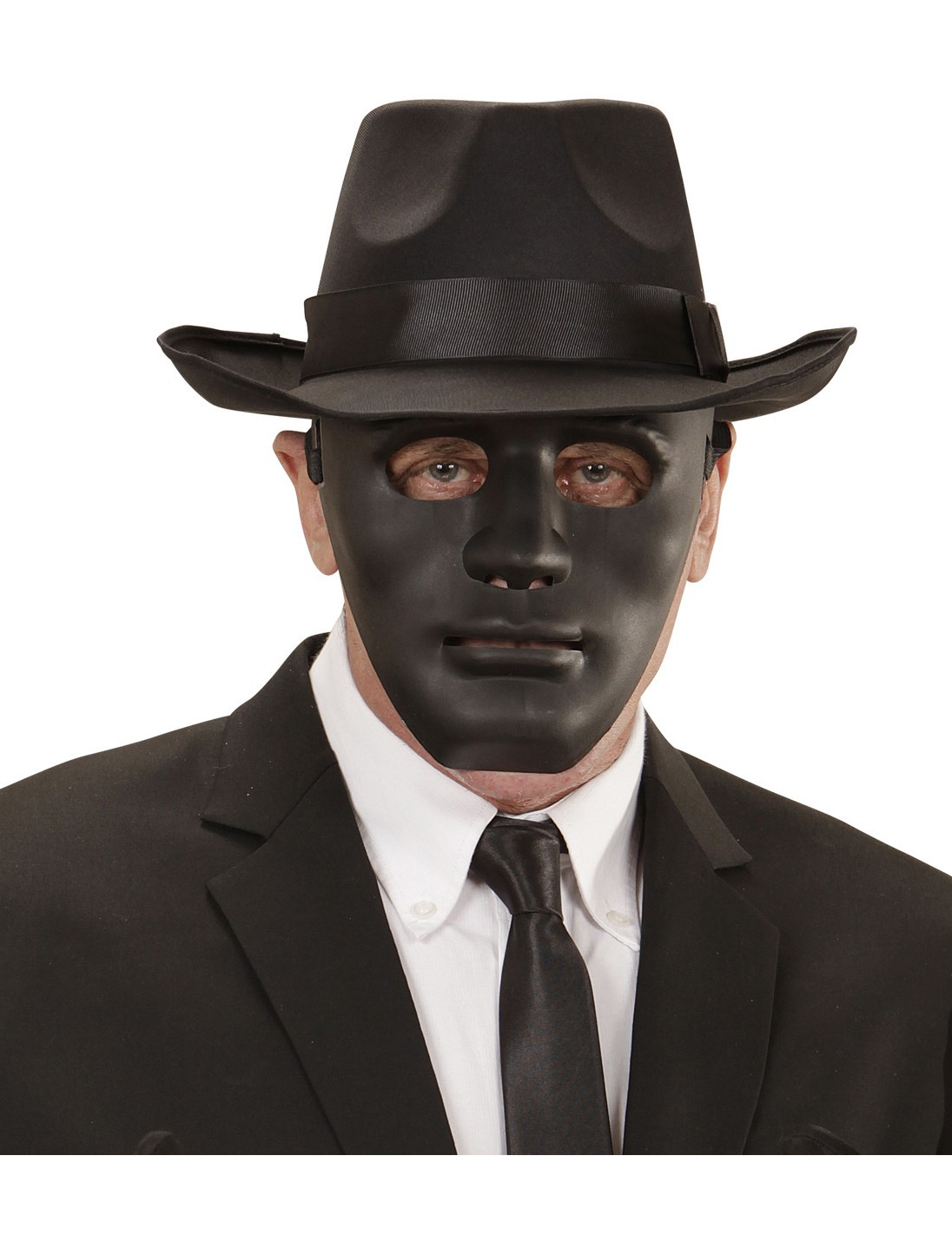 Masque anonyme noir adulte