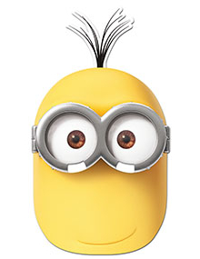 Masque carton Kevin Minions