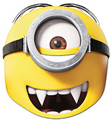Masque carton vampire Minions