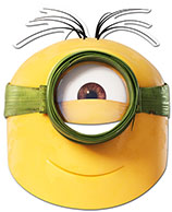 Masque carton préhistorique Minion