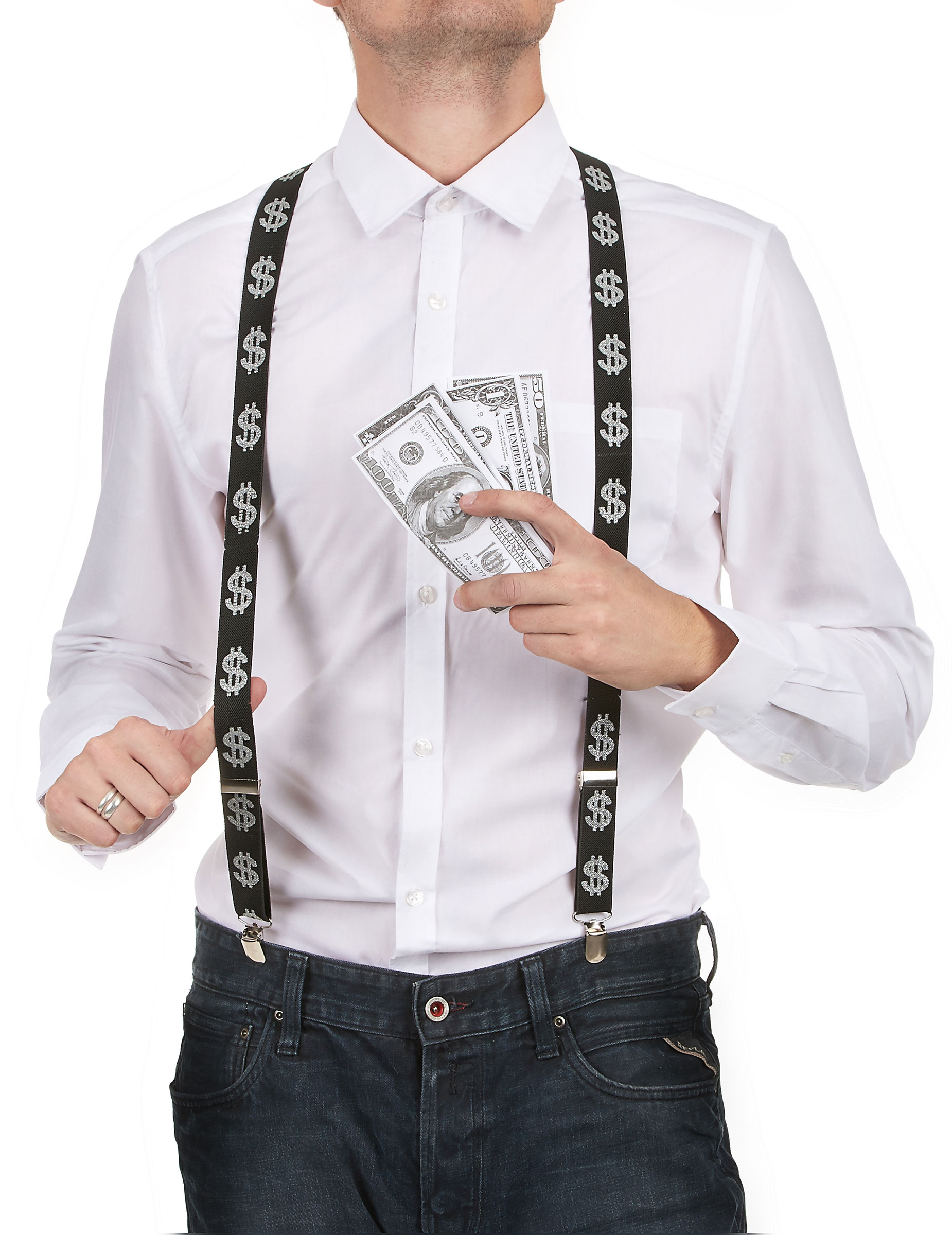 Bretelles dollar adulte
