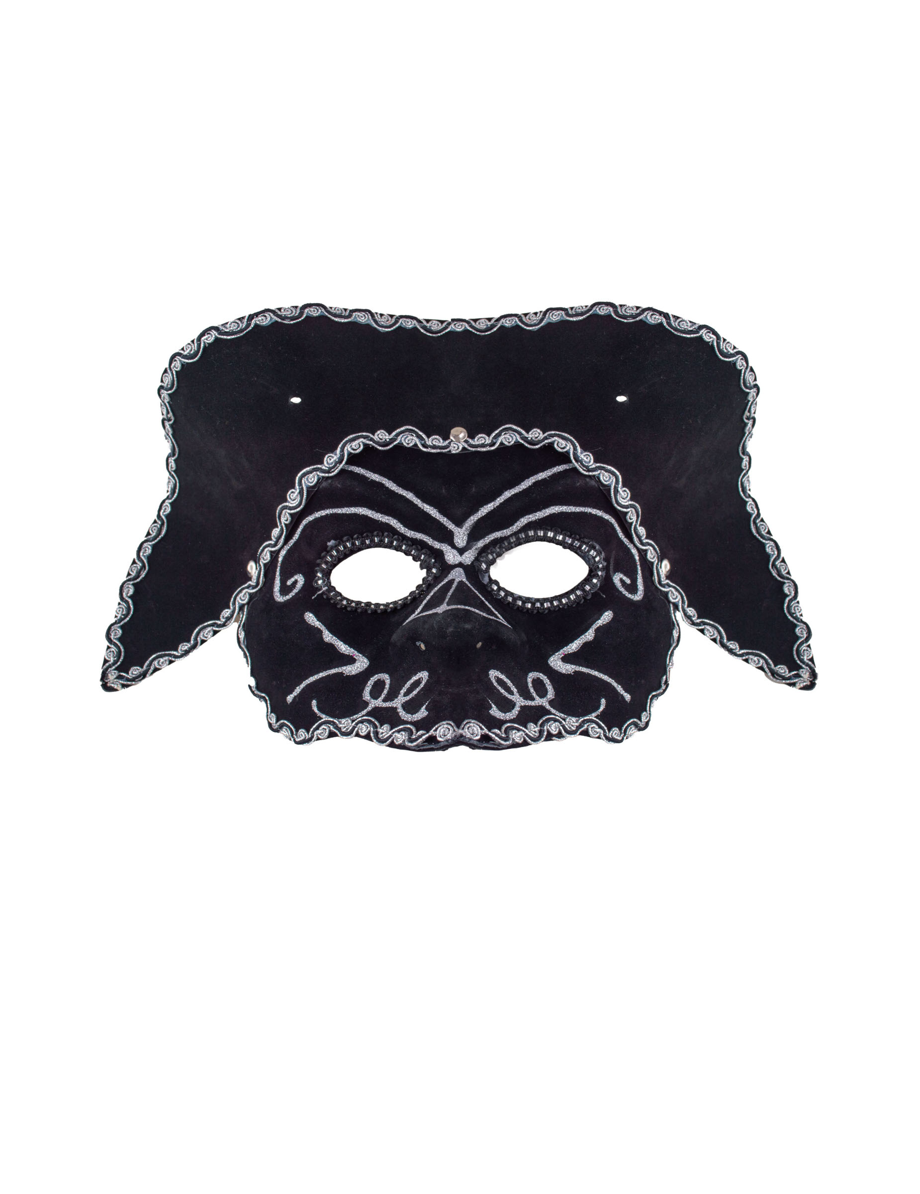 Masque vénitien avec tricorne adulte