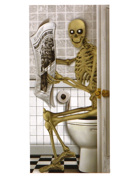 Poster squelette Halloween