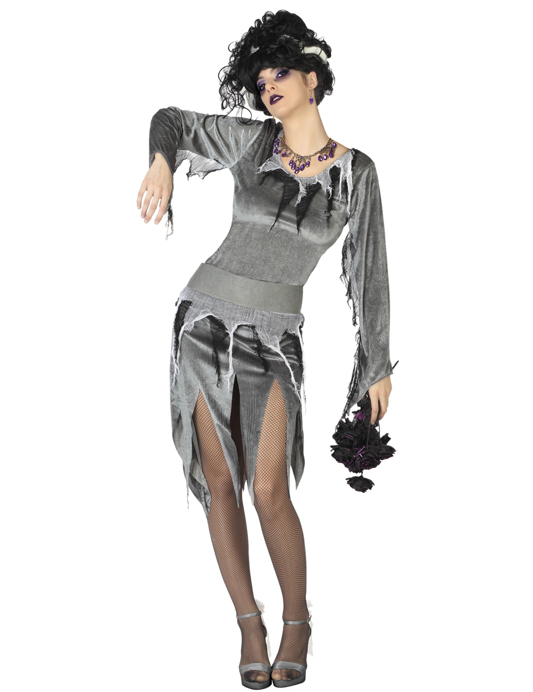 Déguisement mariée zombie femme