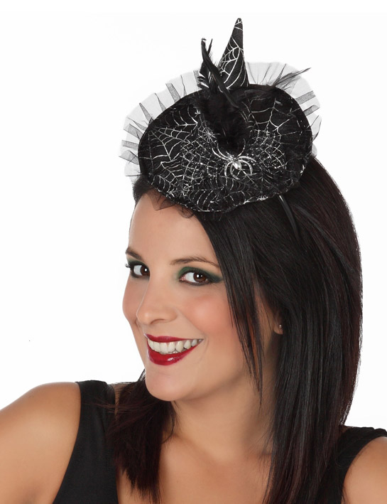 Mini chapeau sorcière Halloween