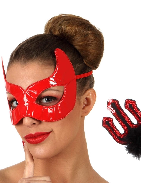 Kit diable rouge Halloween