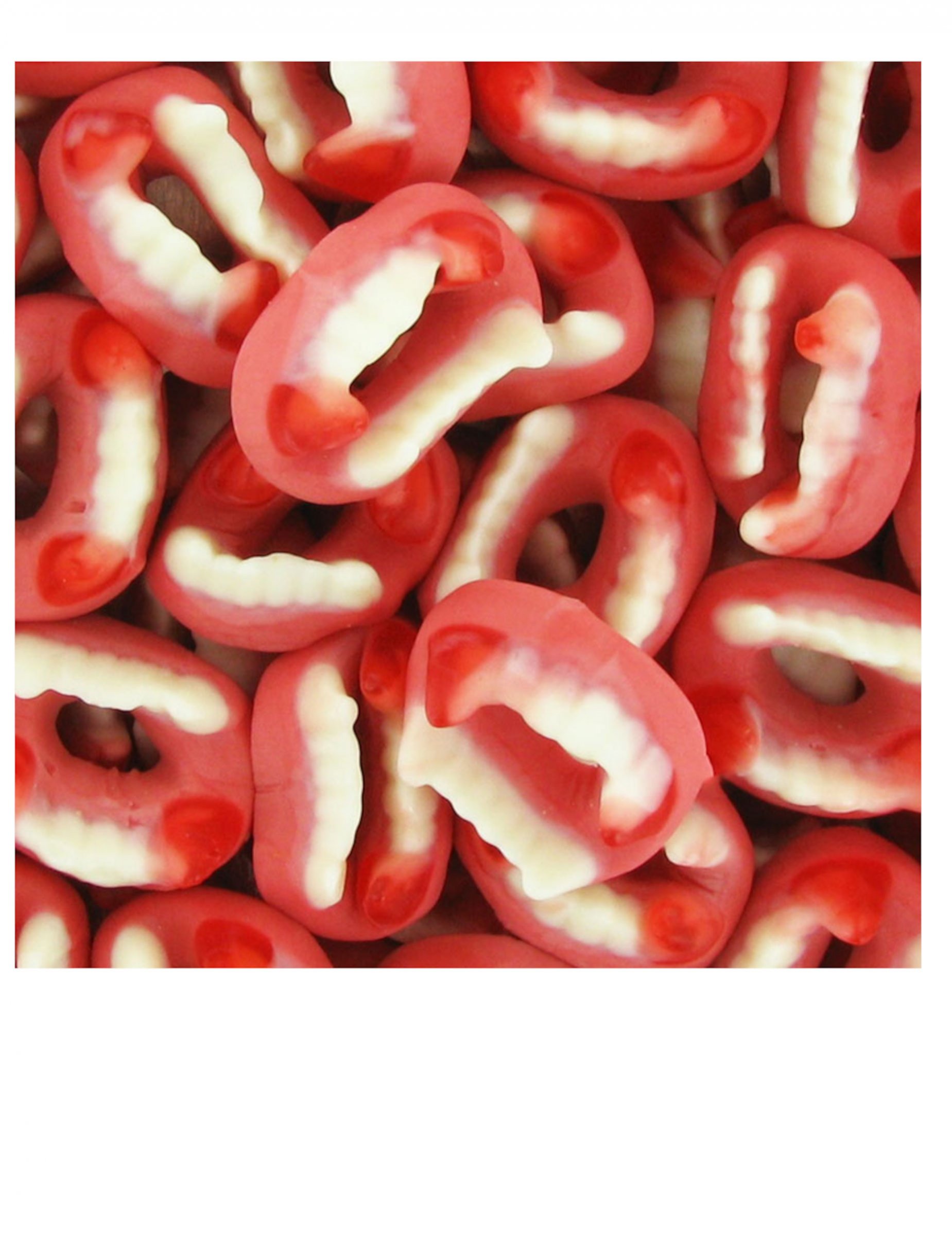 Bonbons dentiers vampire Halloween 1 kg