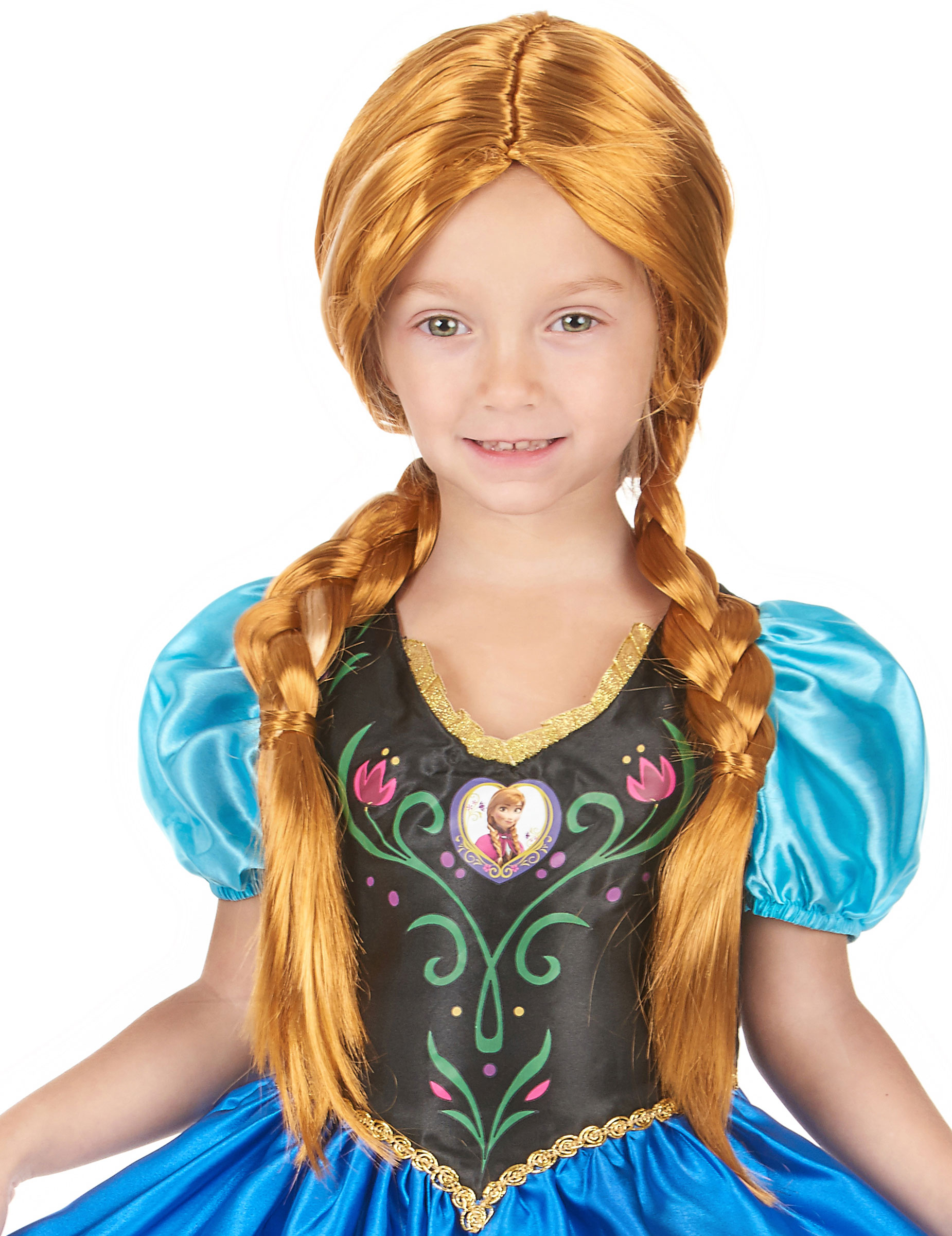 Perruque Anna La Reine des Neiges