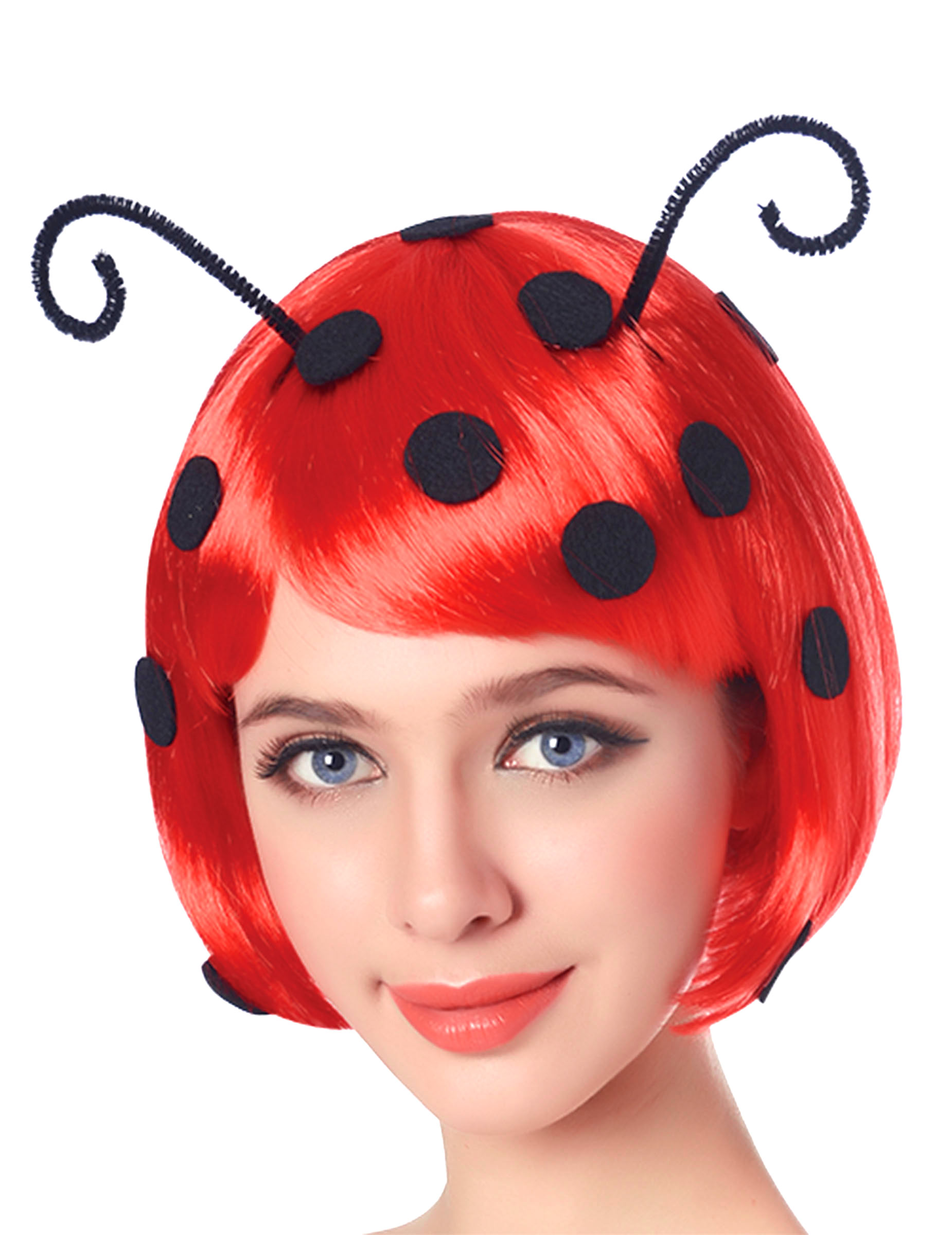 Perruque coccinelle femme