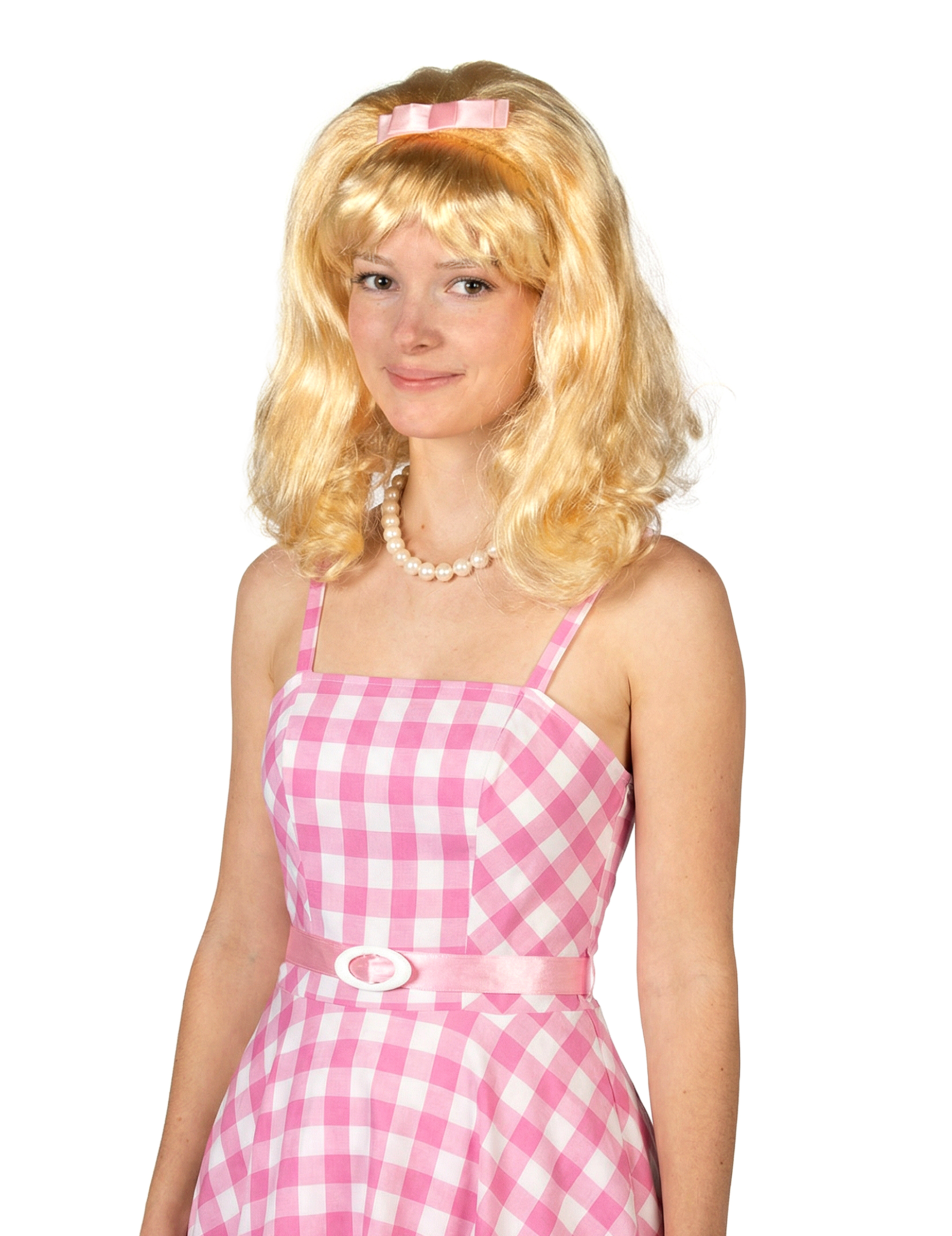 Perruque blonde starlette années 50 femme