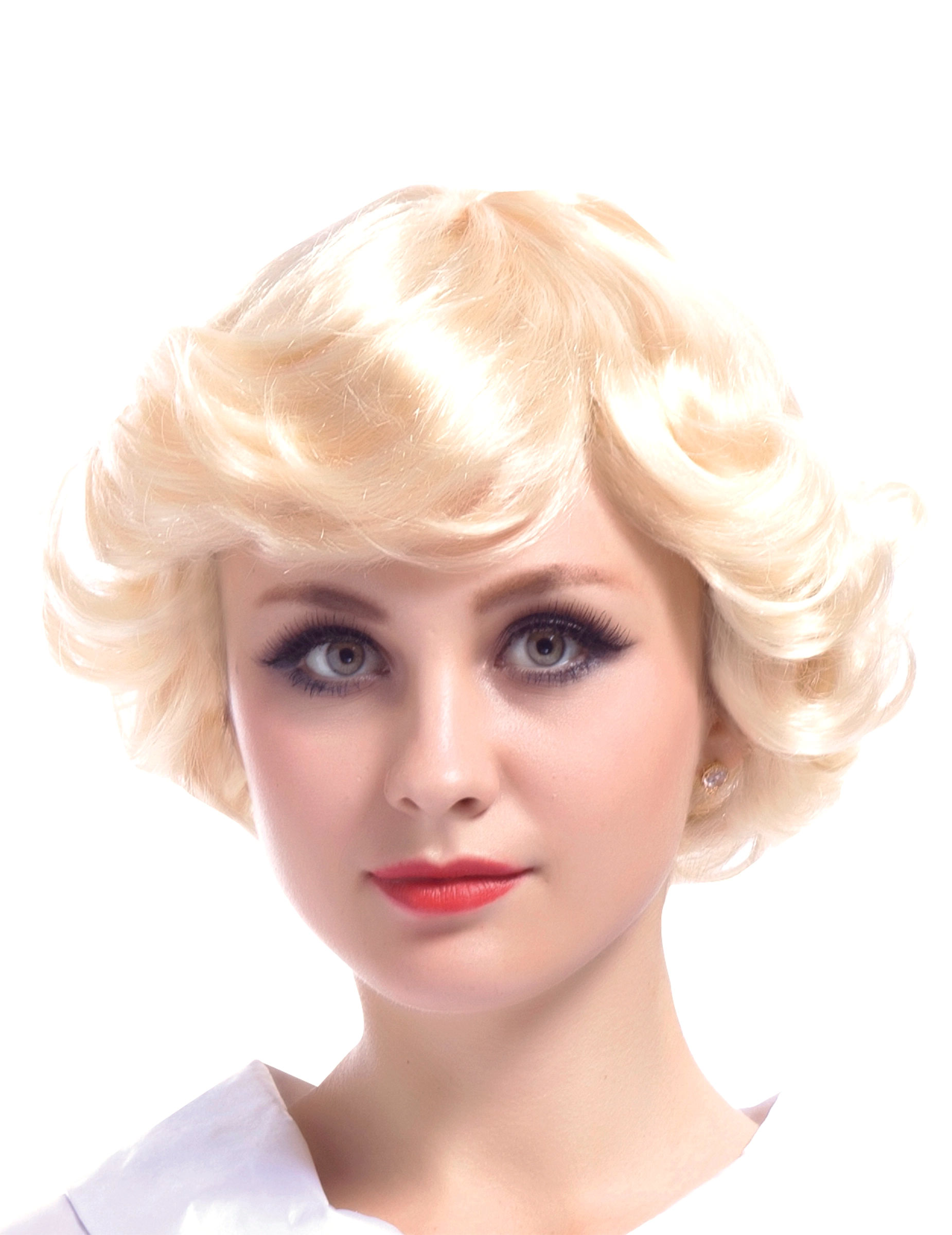 Perruque blonde vintage femme
