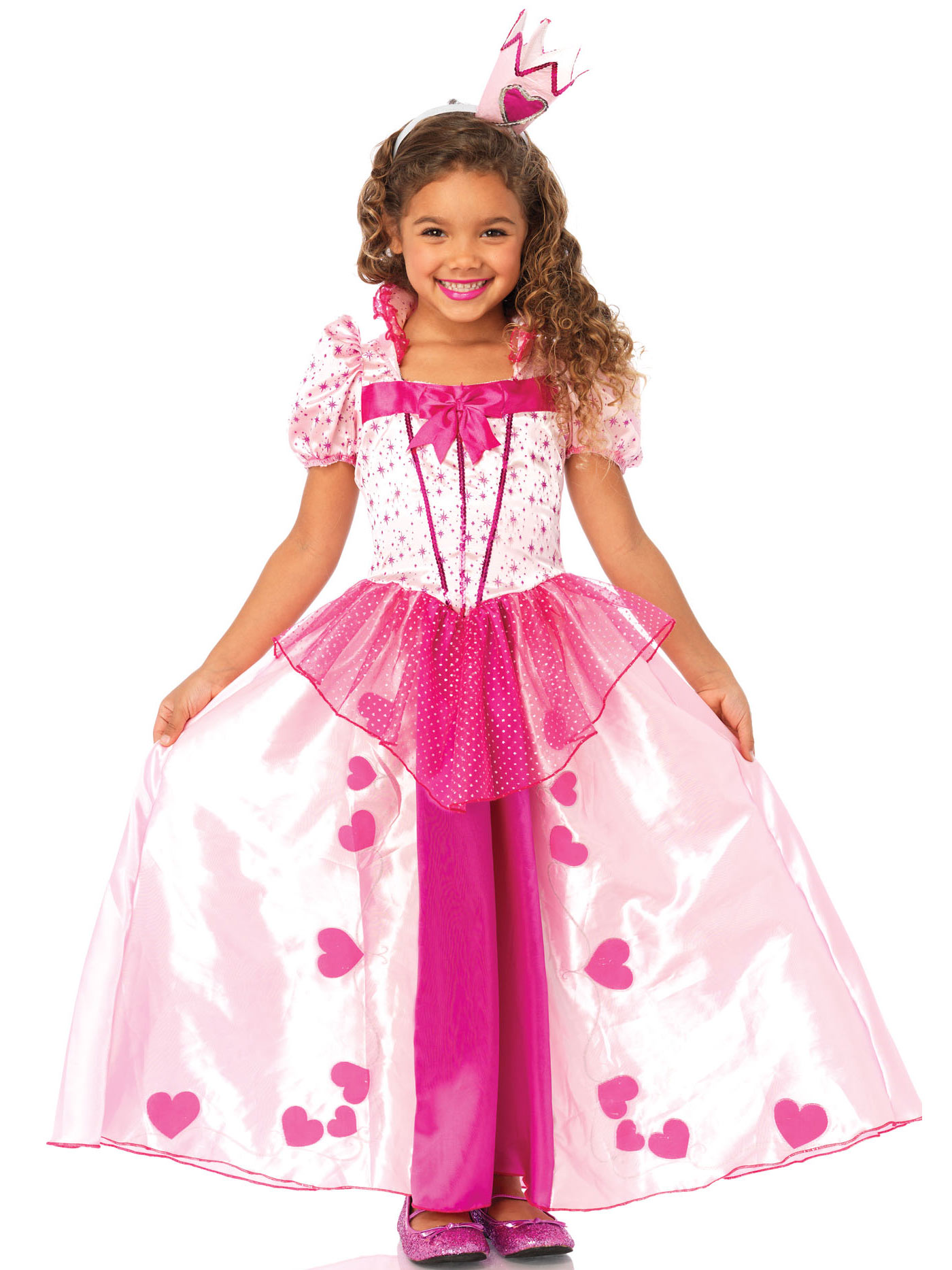 Déguisement princesse blanche et rose fille