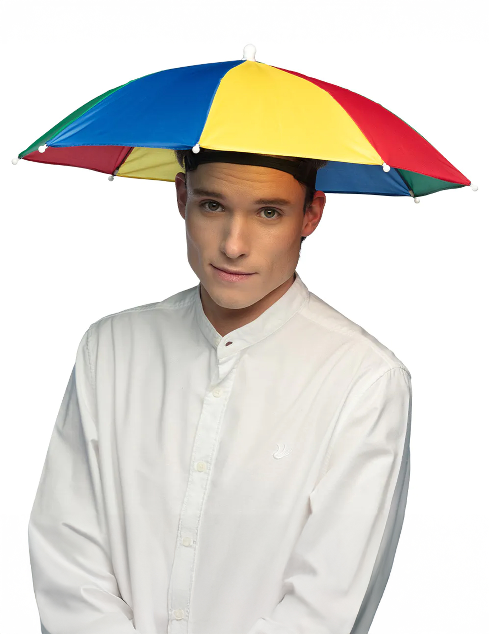 Chapeau parapluie multicolore adulte