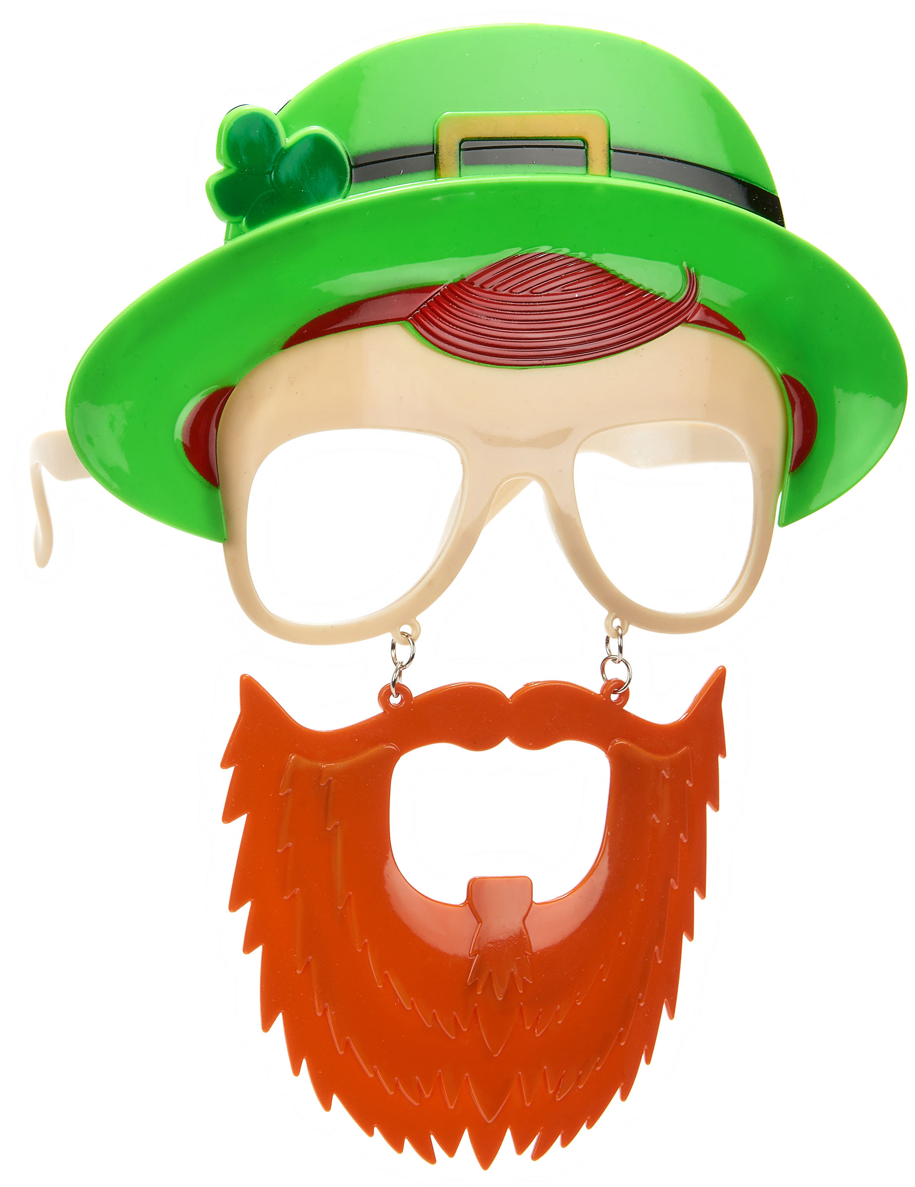 Lunettes avec barbe Saint Patrick adulte