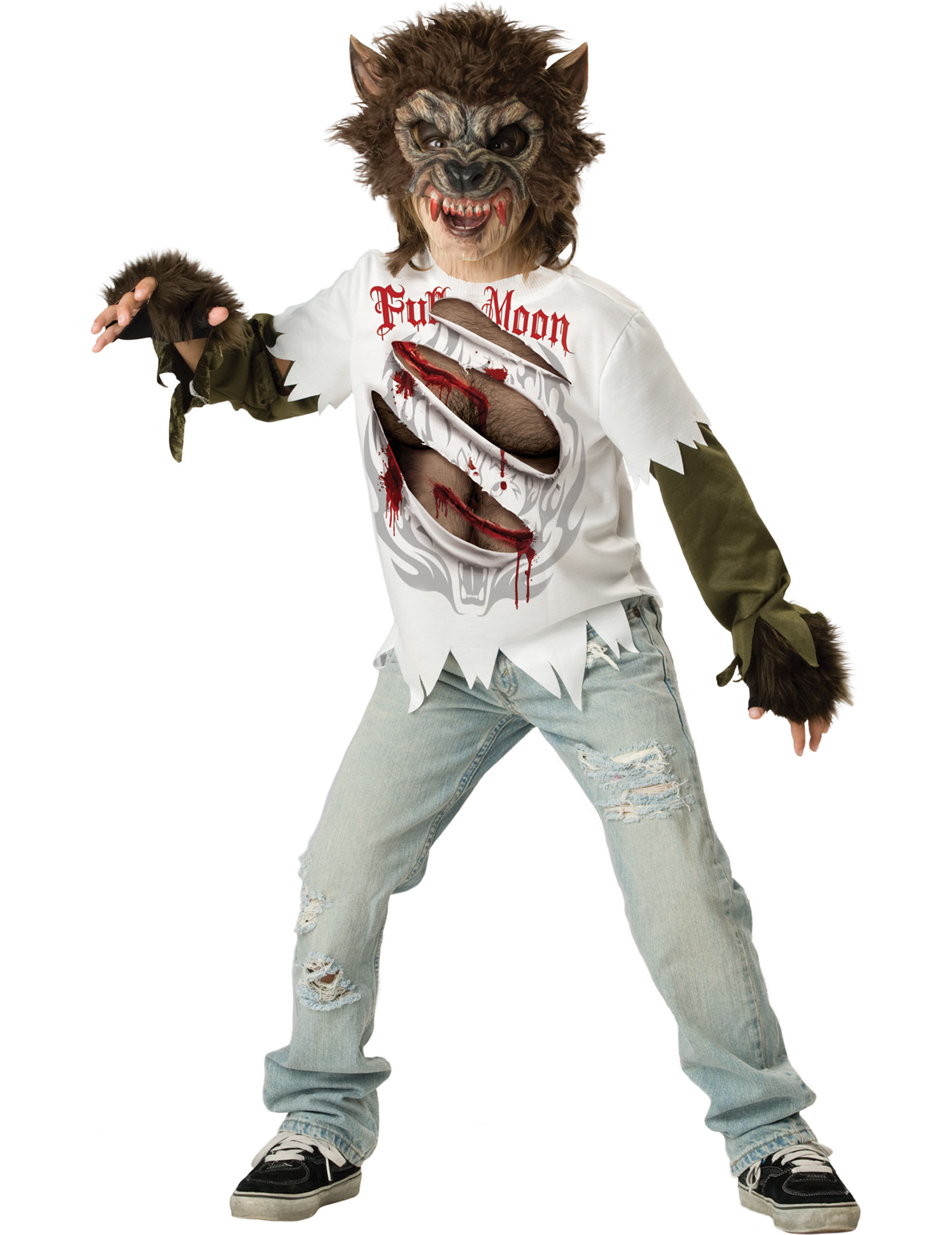 Déguisement Loup-Garou pour enfant - Luxe