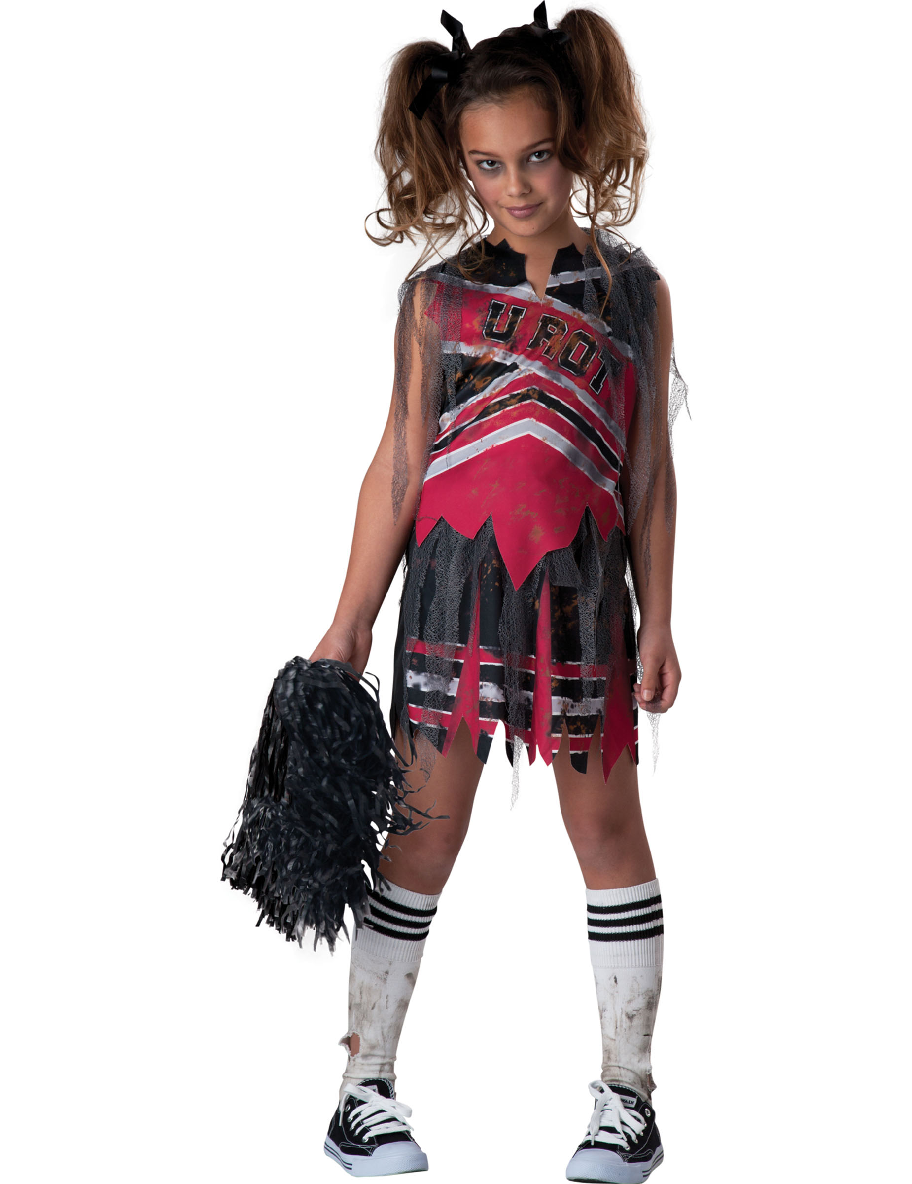 Déguisement Pompom Girl zombie pour fille - Luxe