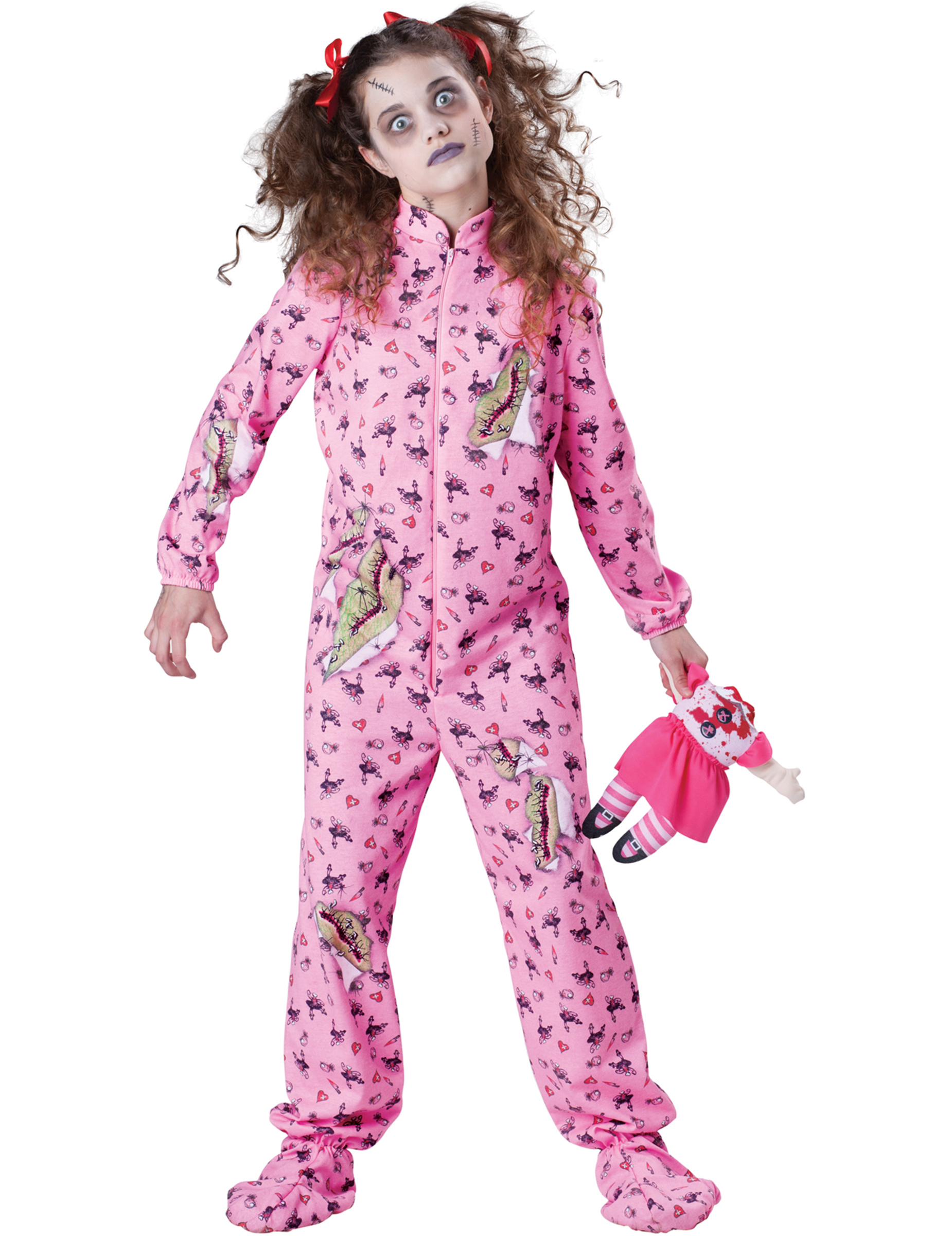 Déguisement Zombie pour fille - Premium