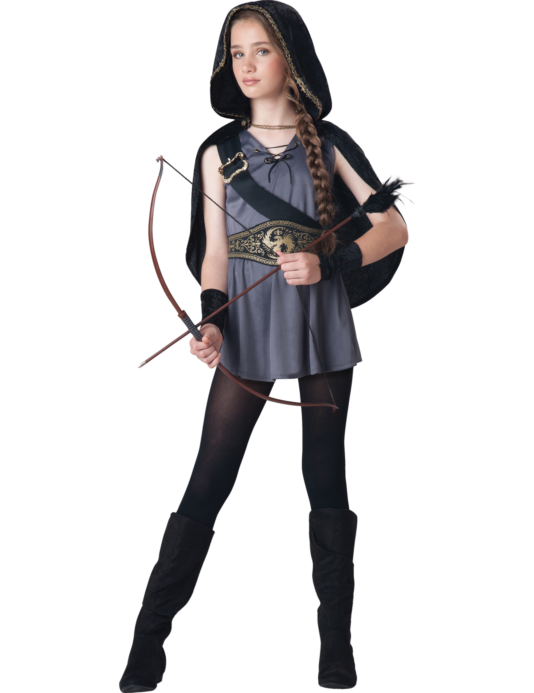 Déguisement chasseresse pour fille - Premium