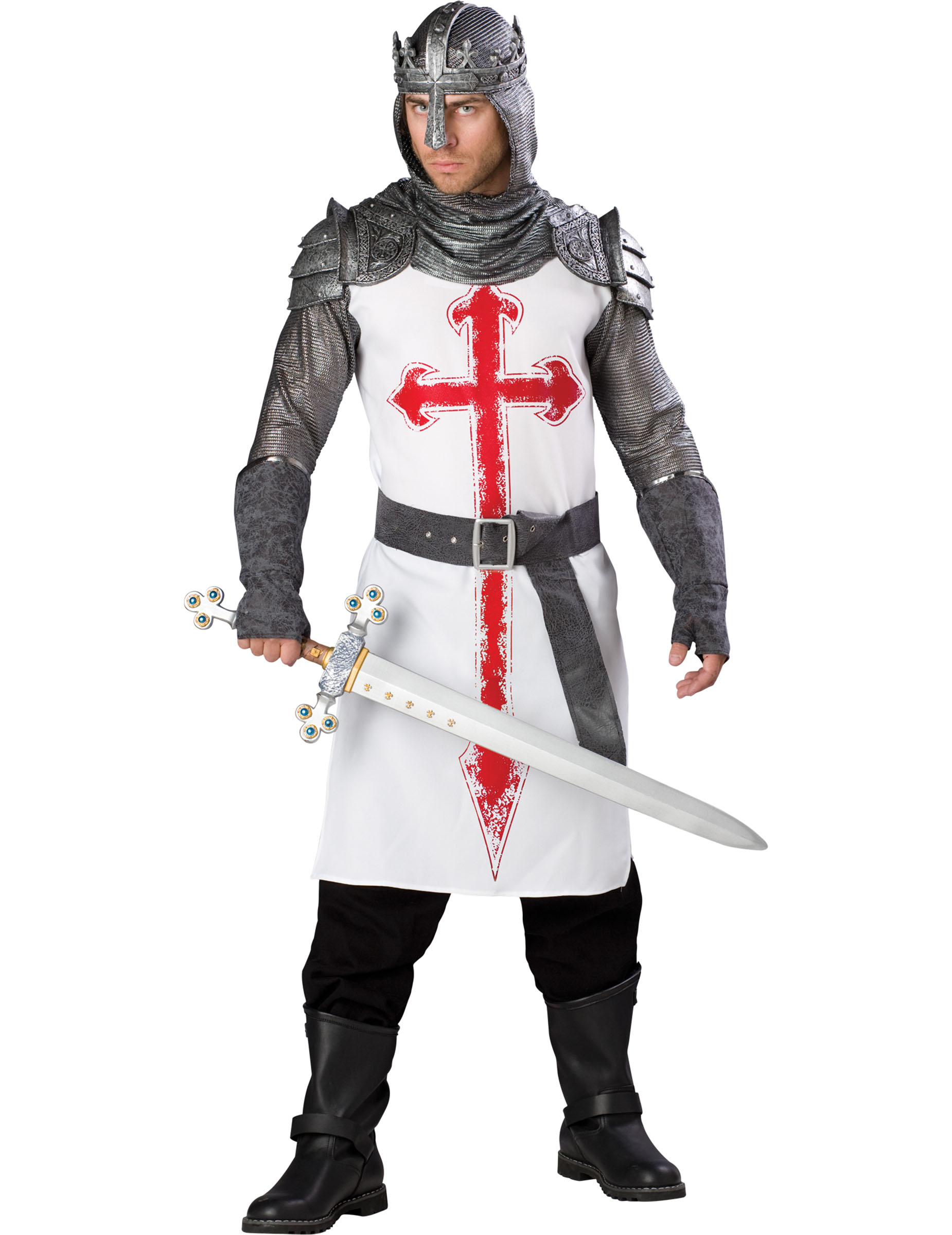 Déguisement Chevalier Croisé pour homme - Luxe