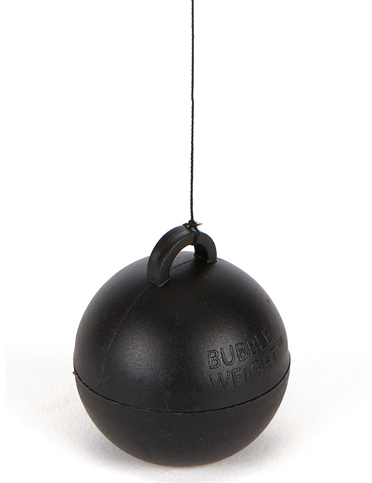 Poids ballon hélium noir 35 g