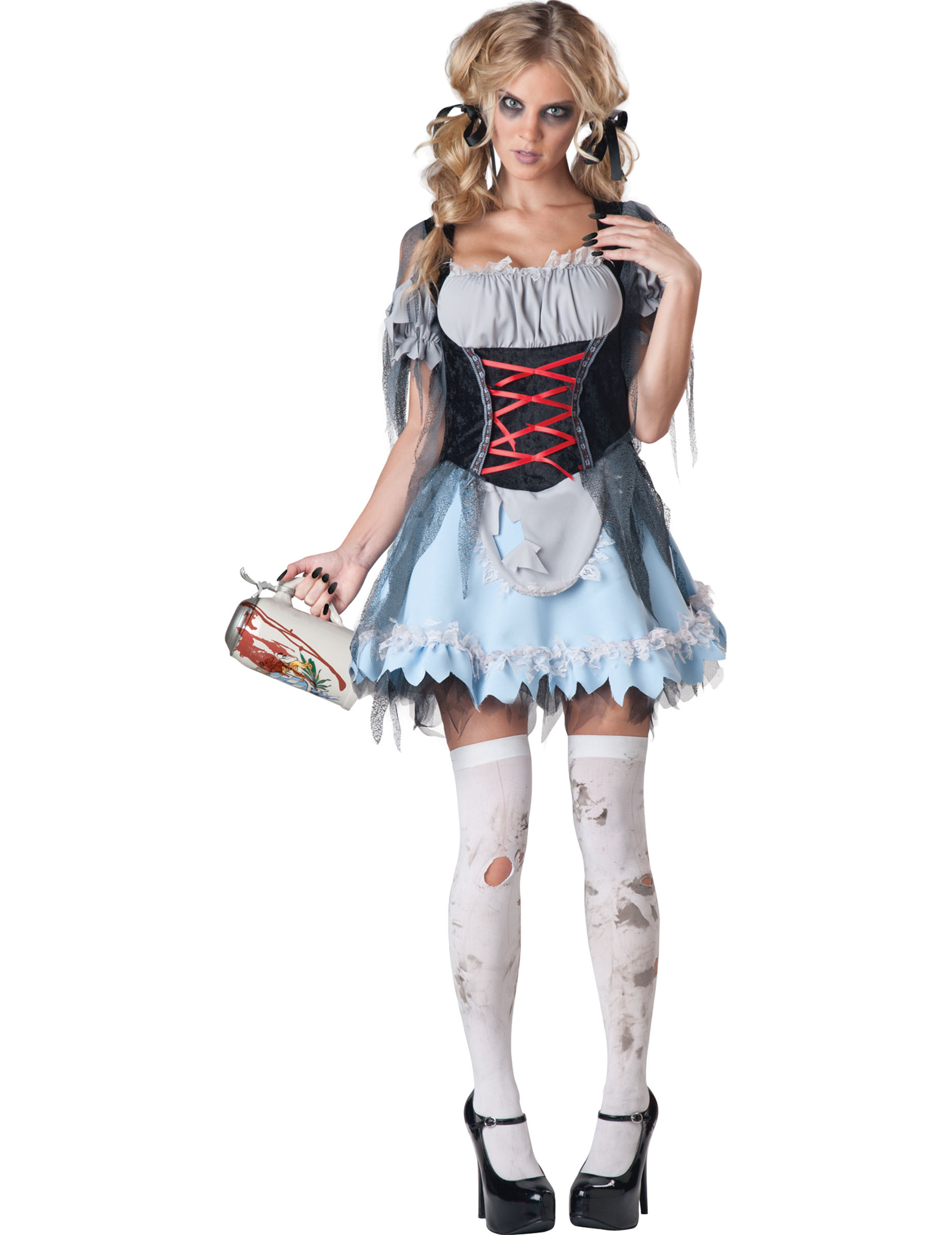 Déguisement Zombie Bavarois pour femme - Premium