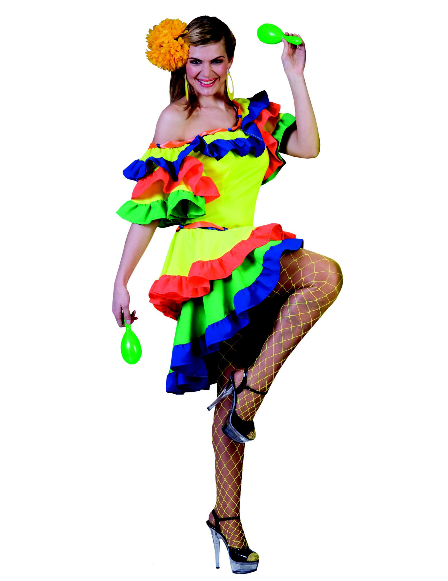 Déguisement danseuse rumba femme