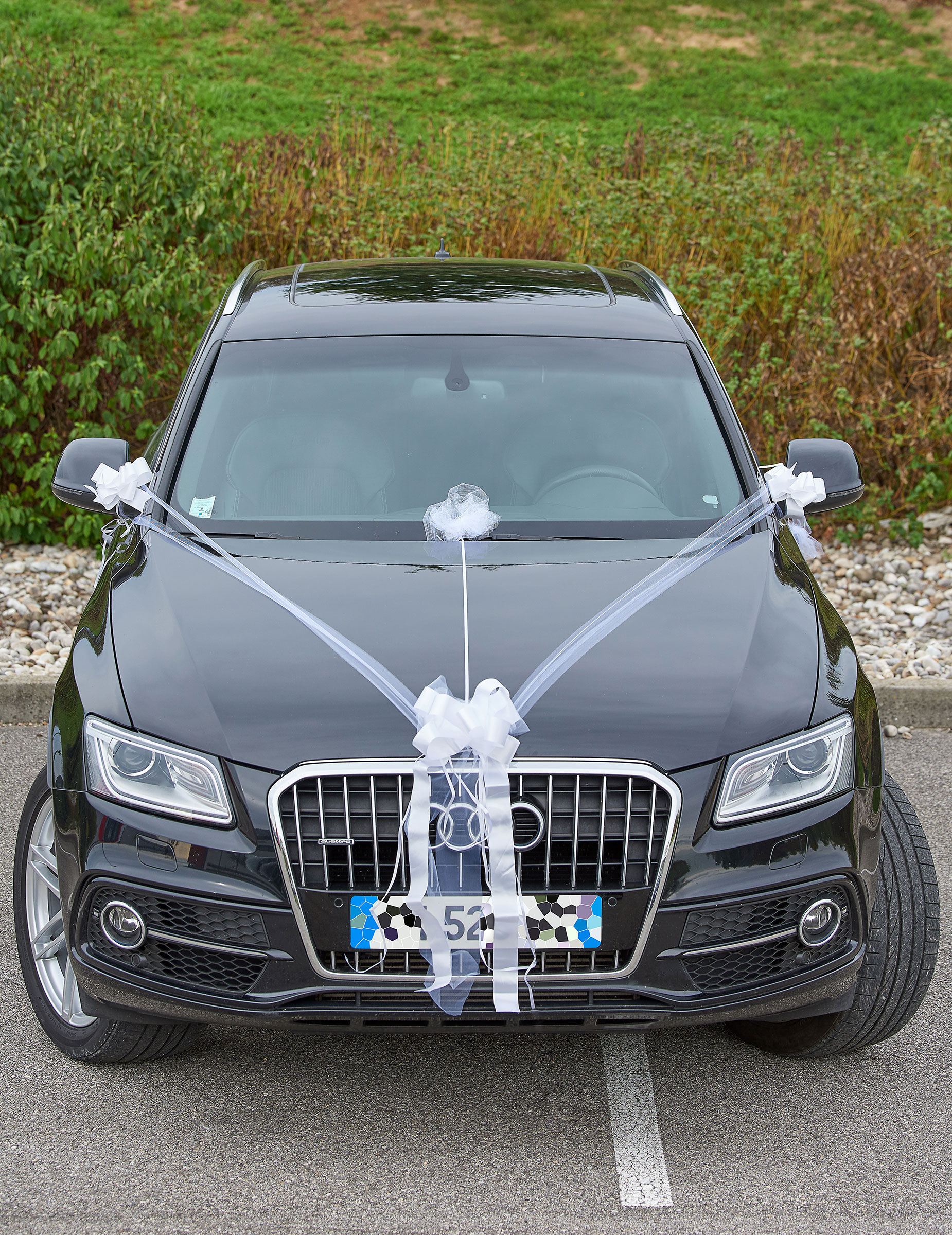 Kit de décoration voiture mariage
