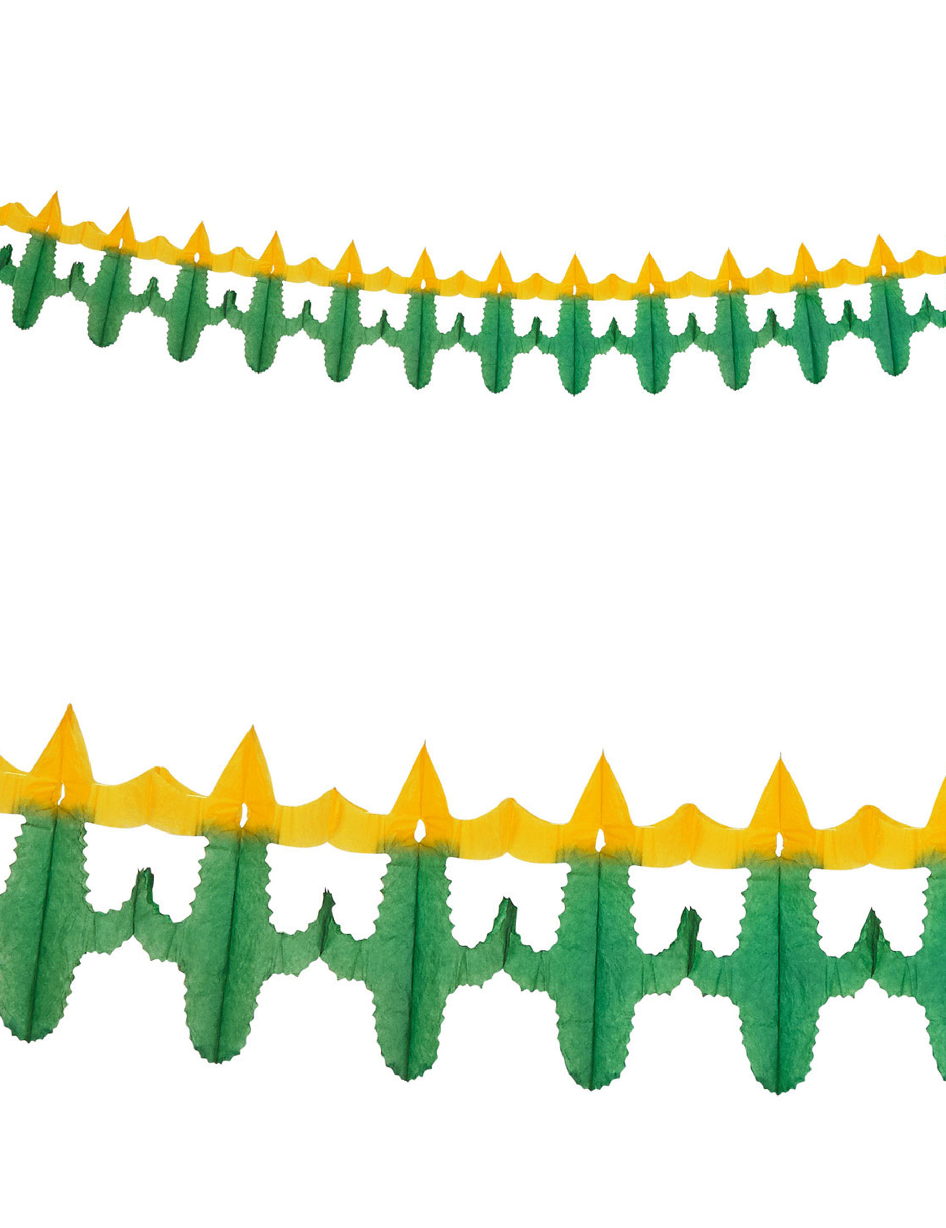 Guirlande papier cactus 3 m
