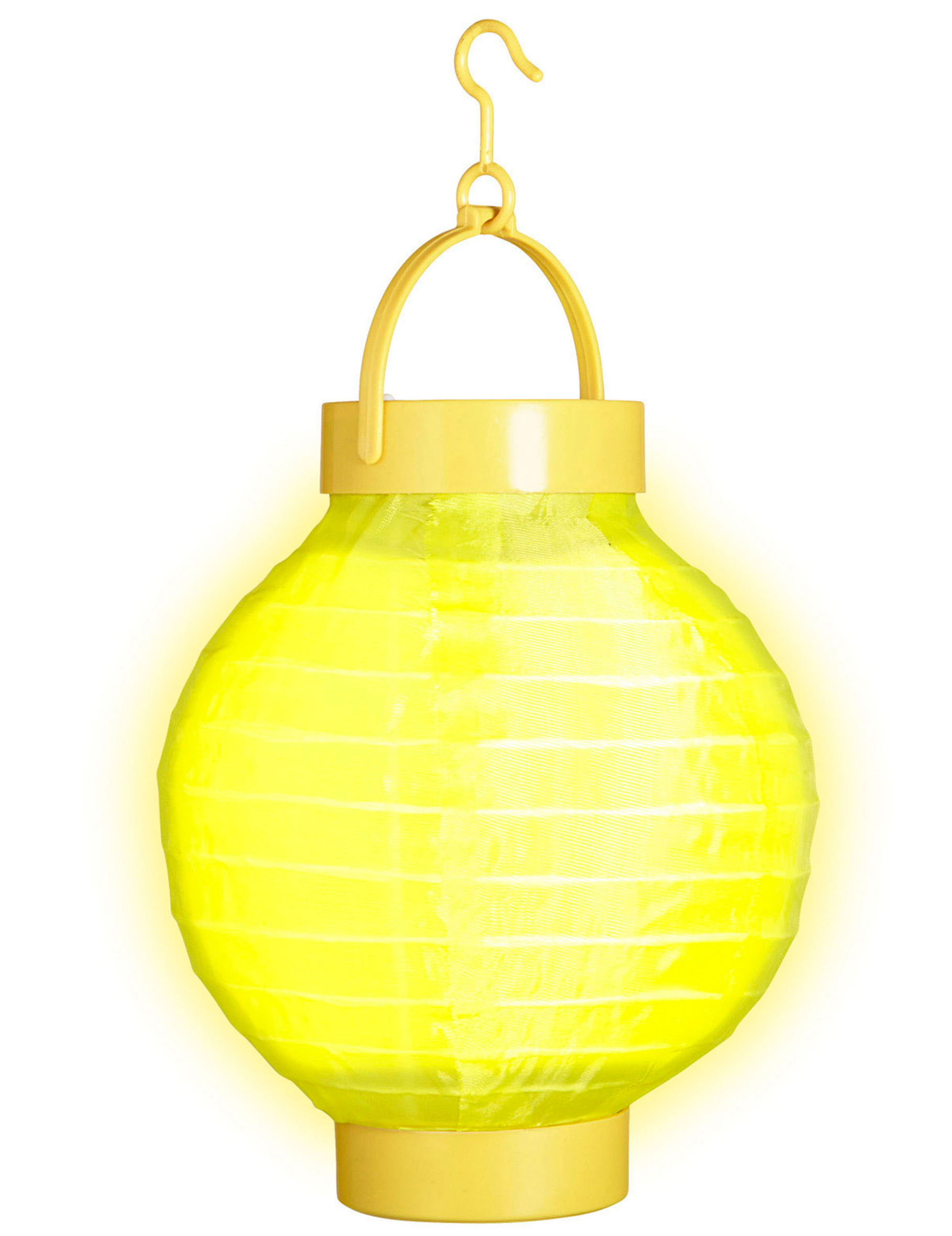 Lanterne lumineuse à led jaune 15 cm