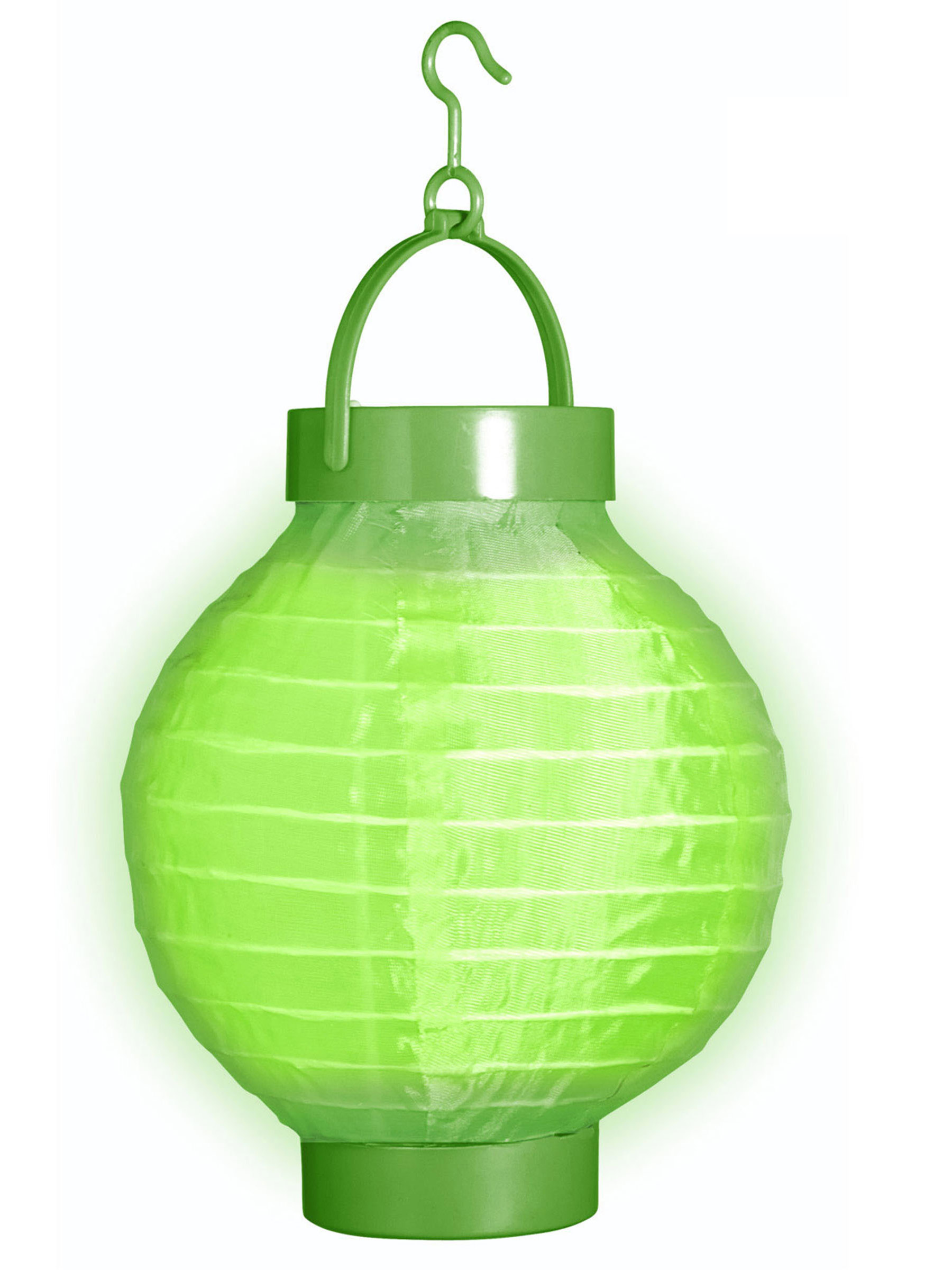 Lanterne lumineuse verte 15 cm