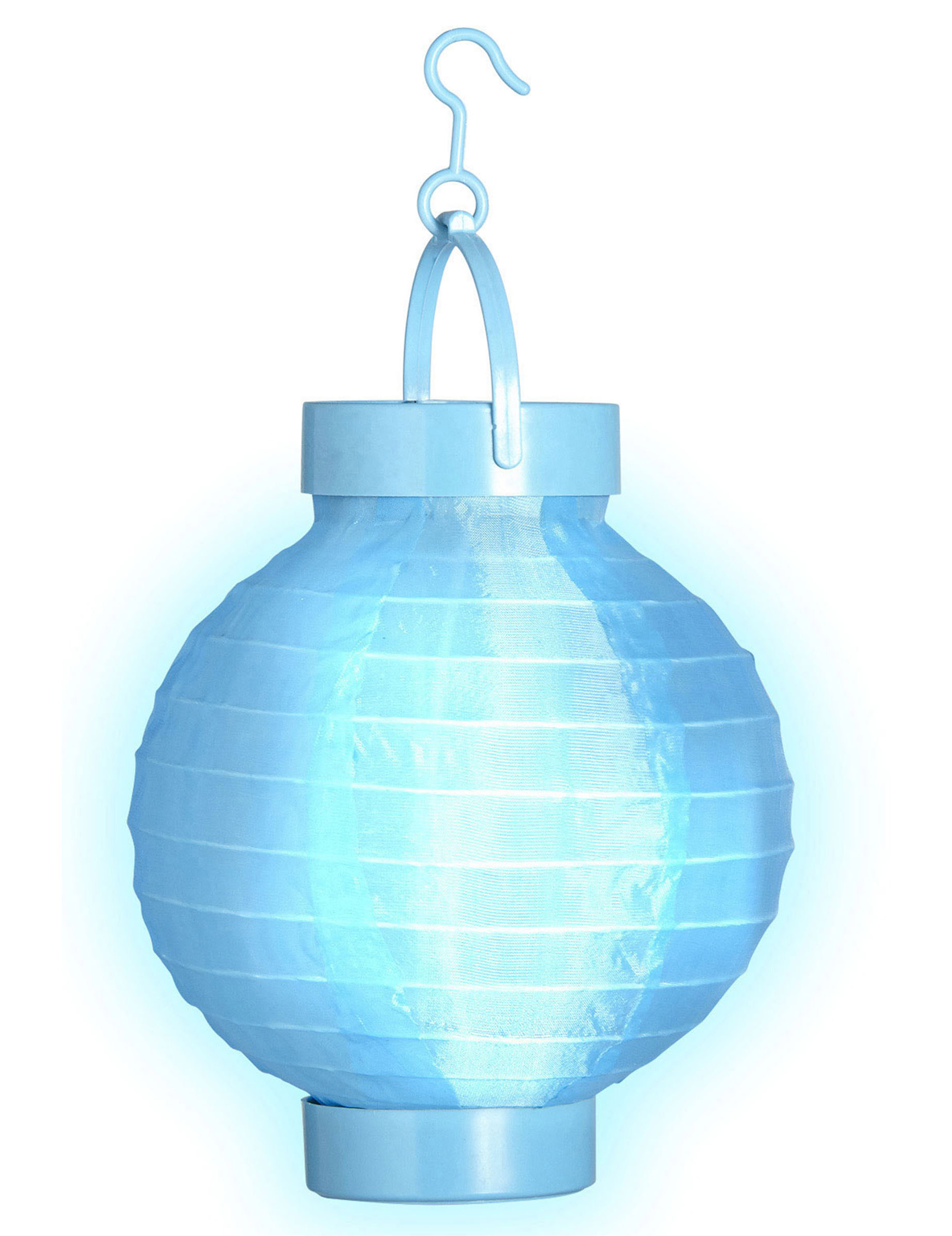 Lanterne lumineuse bleue 15 cm
