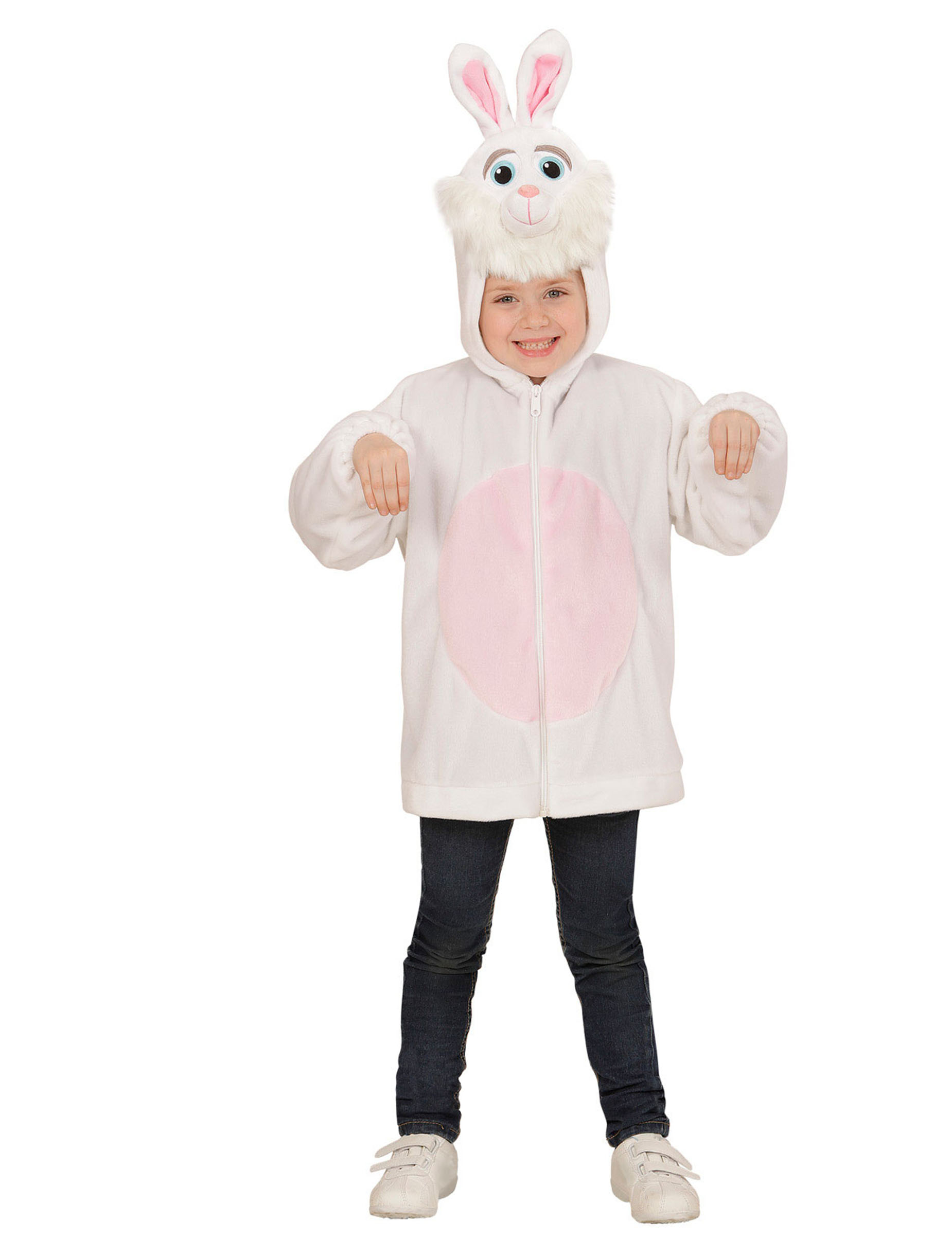 Veste à capuche lapin enfant