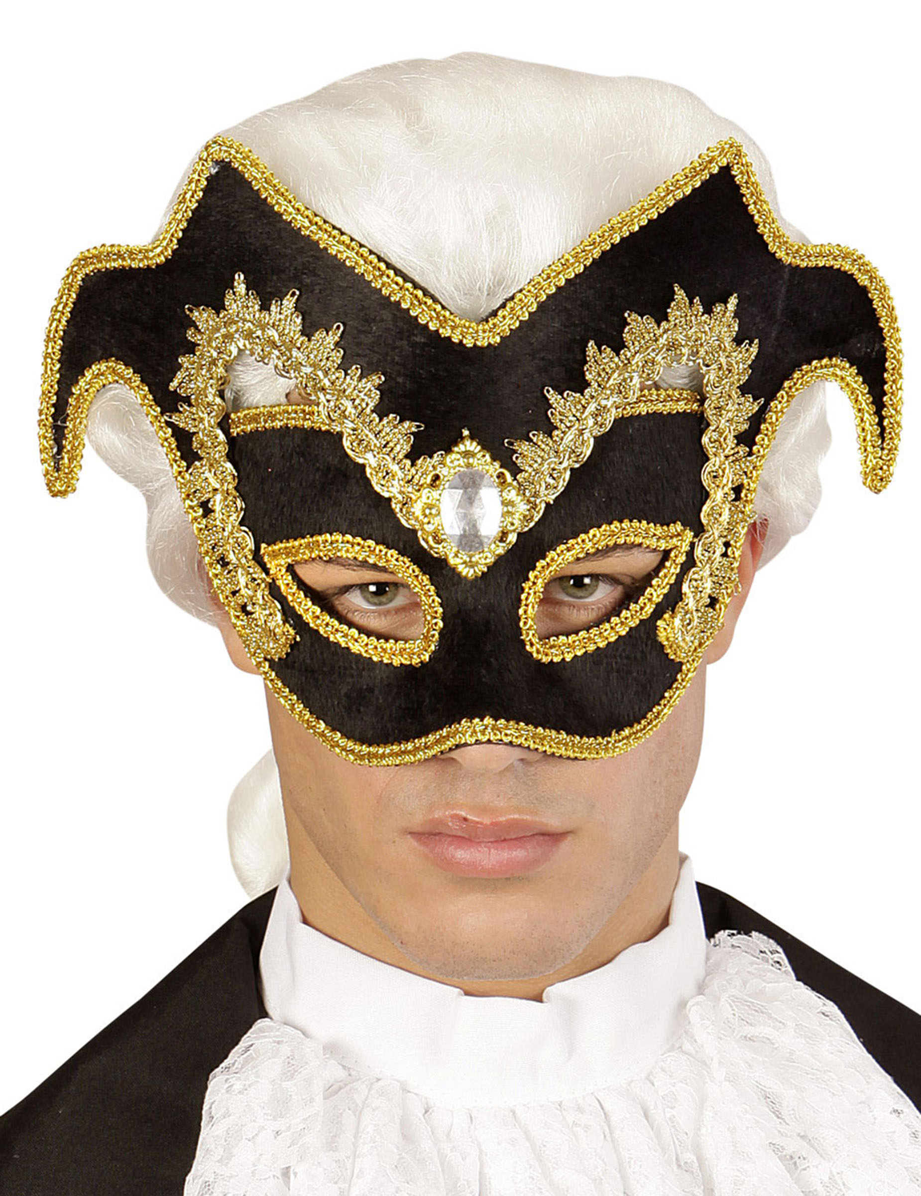 Demi masque vénitien adulte