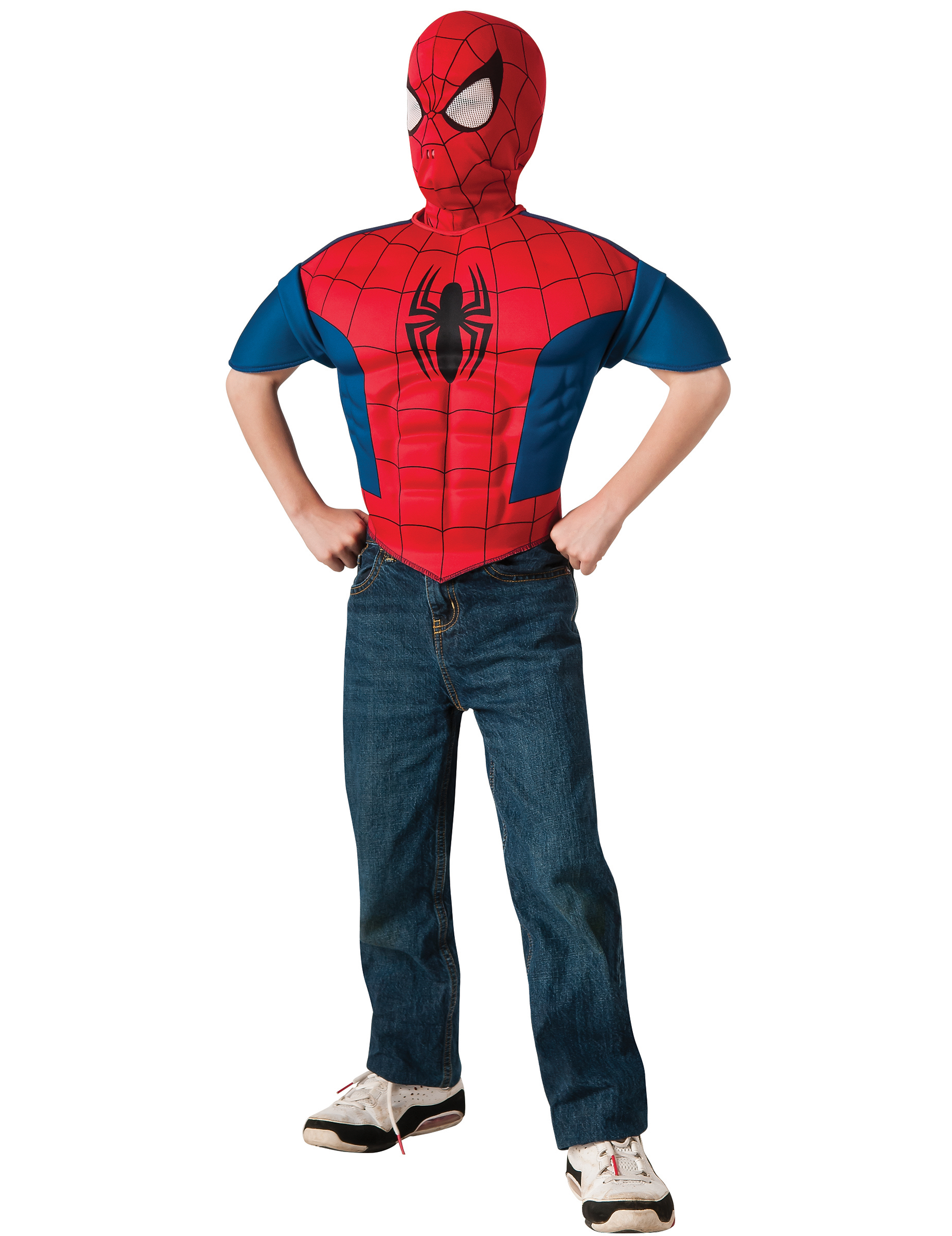 Plastron et cagoule enfant Spider-Man Ultimate
