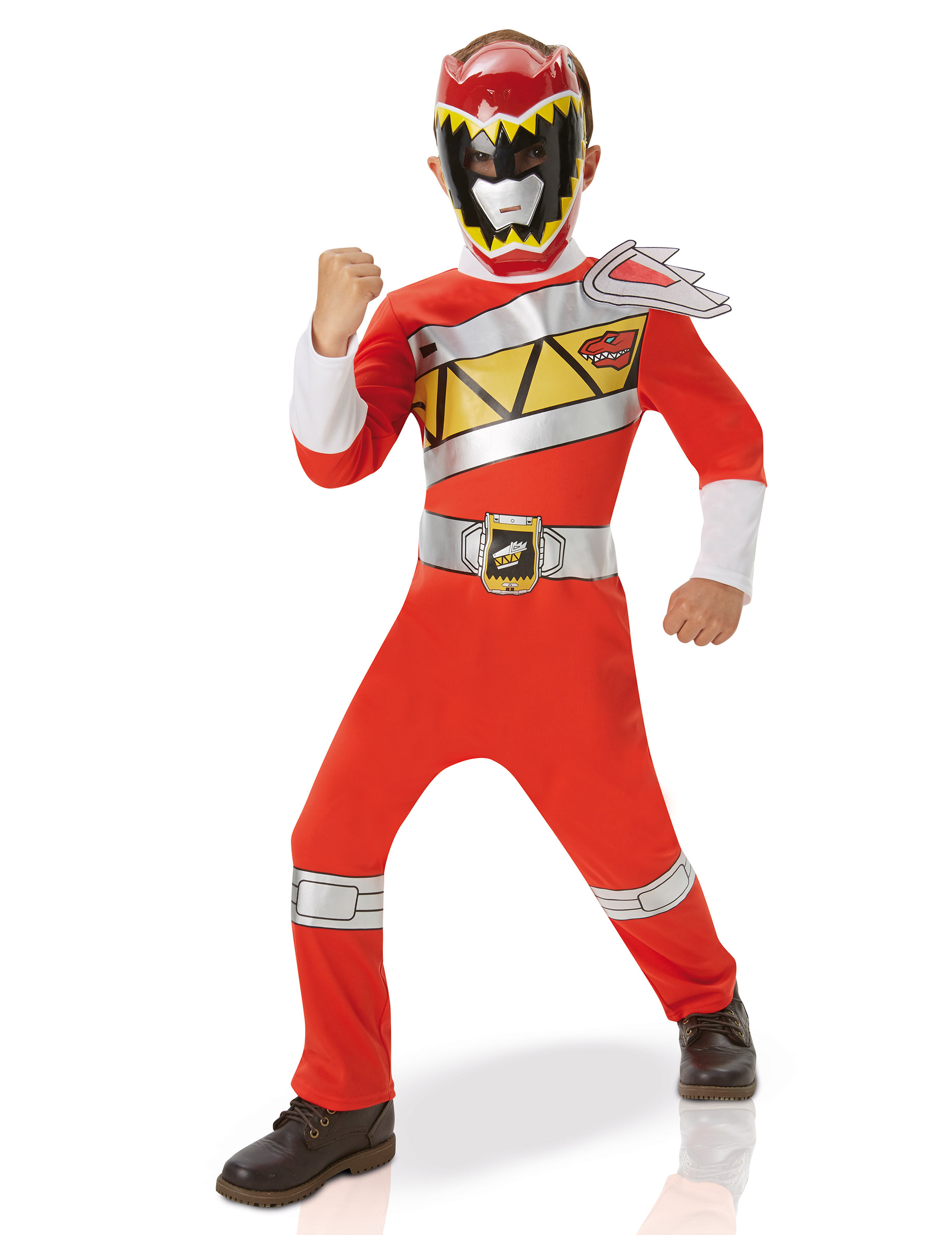 Déguisement classique Power Rangers Dino Charge rouge enfant
