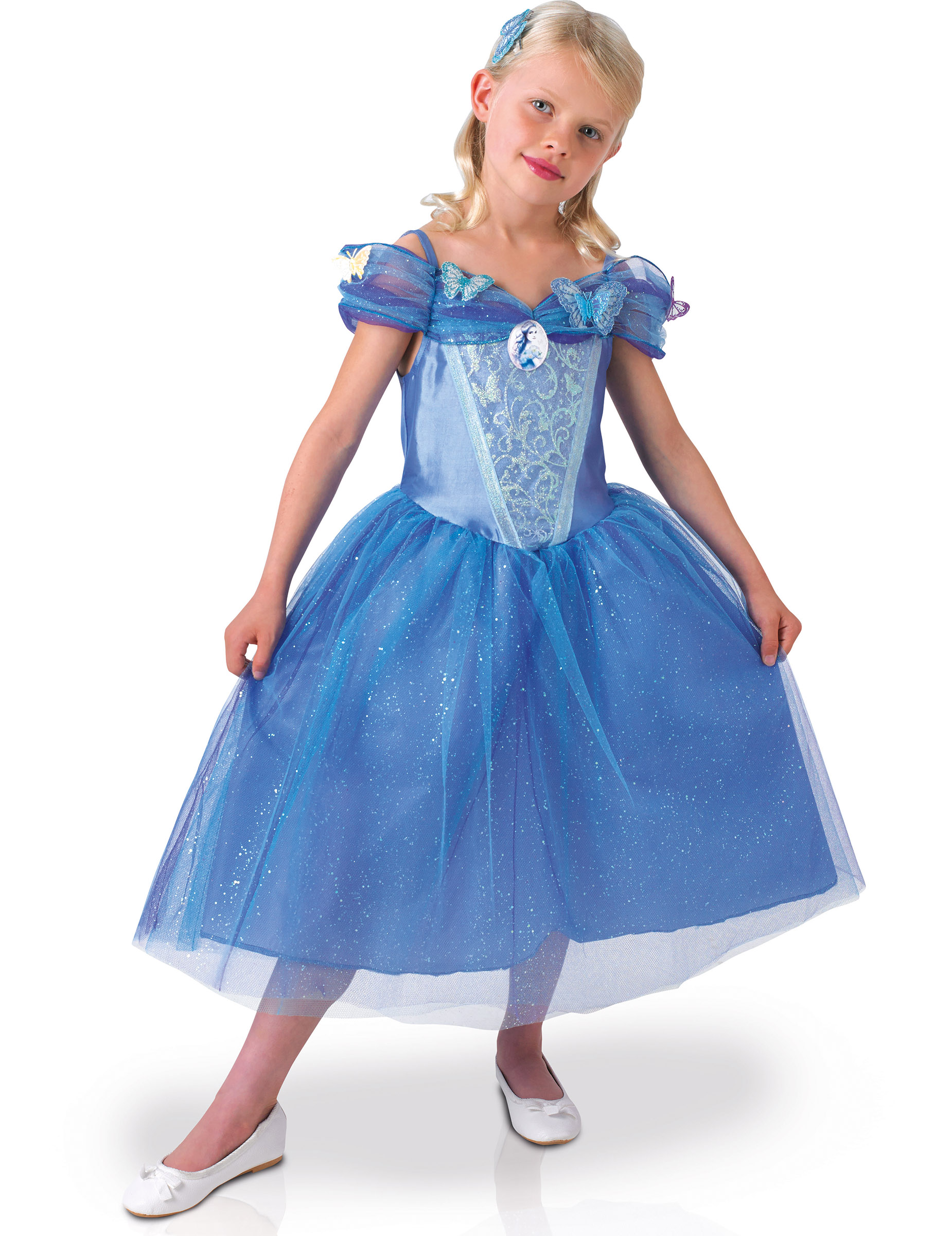 Déguisement luxe Cendrillon film  fille Coffret