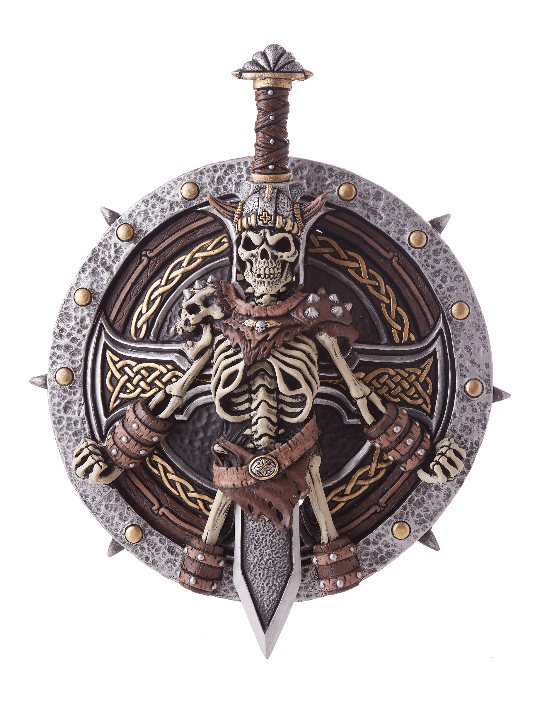 Bouclier et Epée Viking en plastique