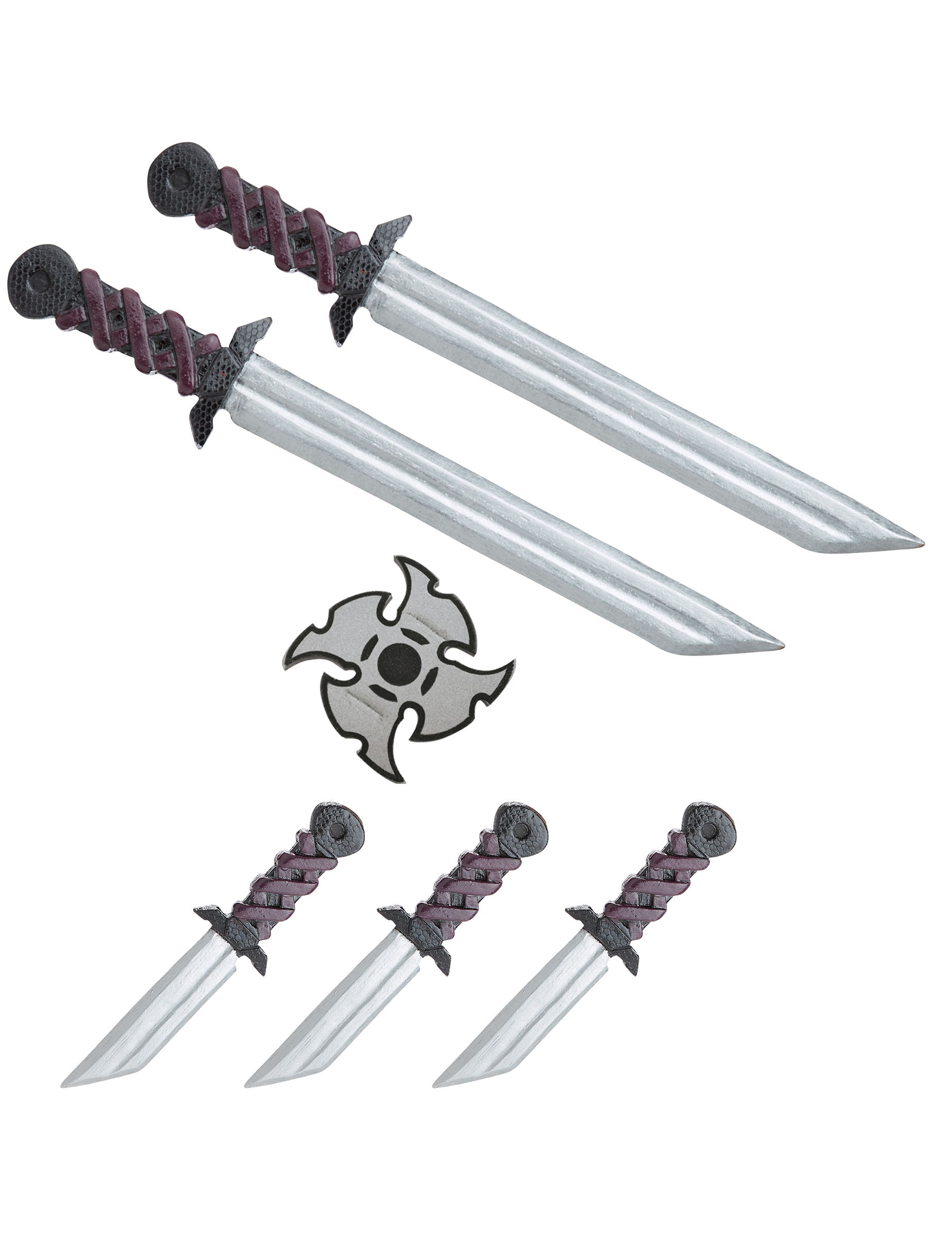 Ceinture d'Armes Ninja en plastique