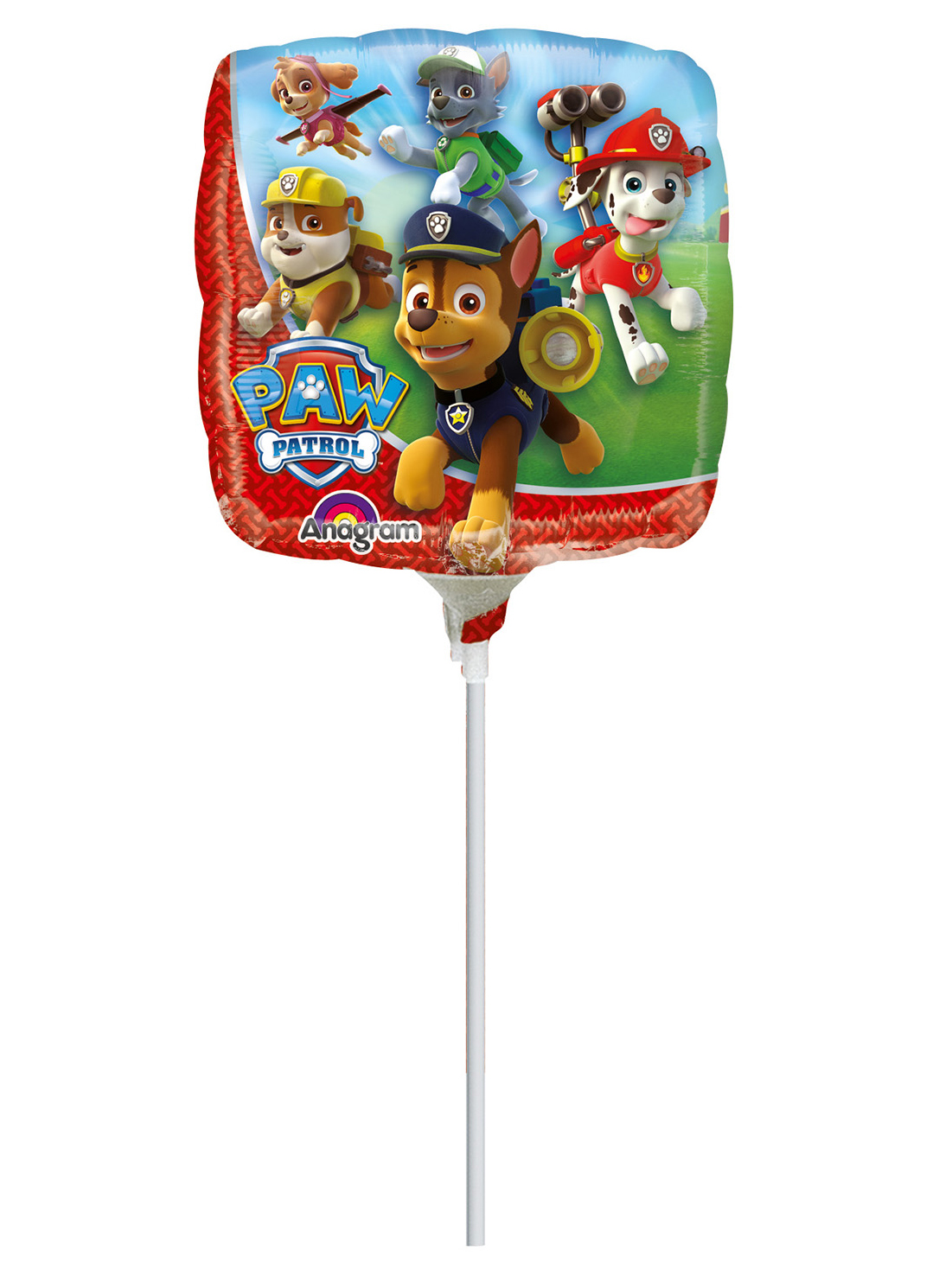Ballon en aluminium Pat'Patrouille 22 cm
