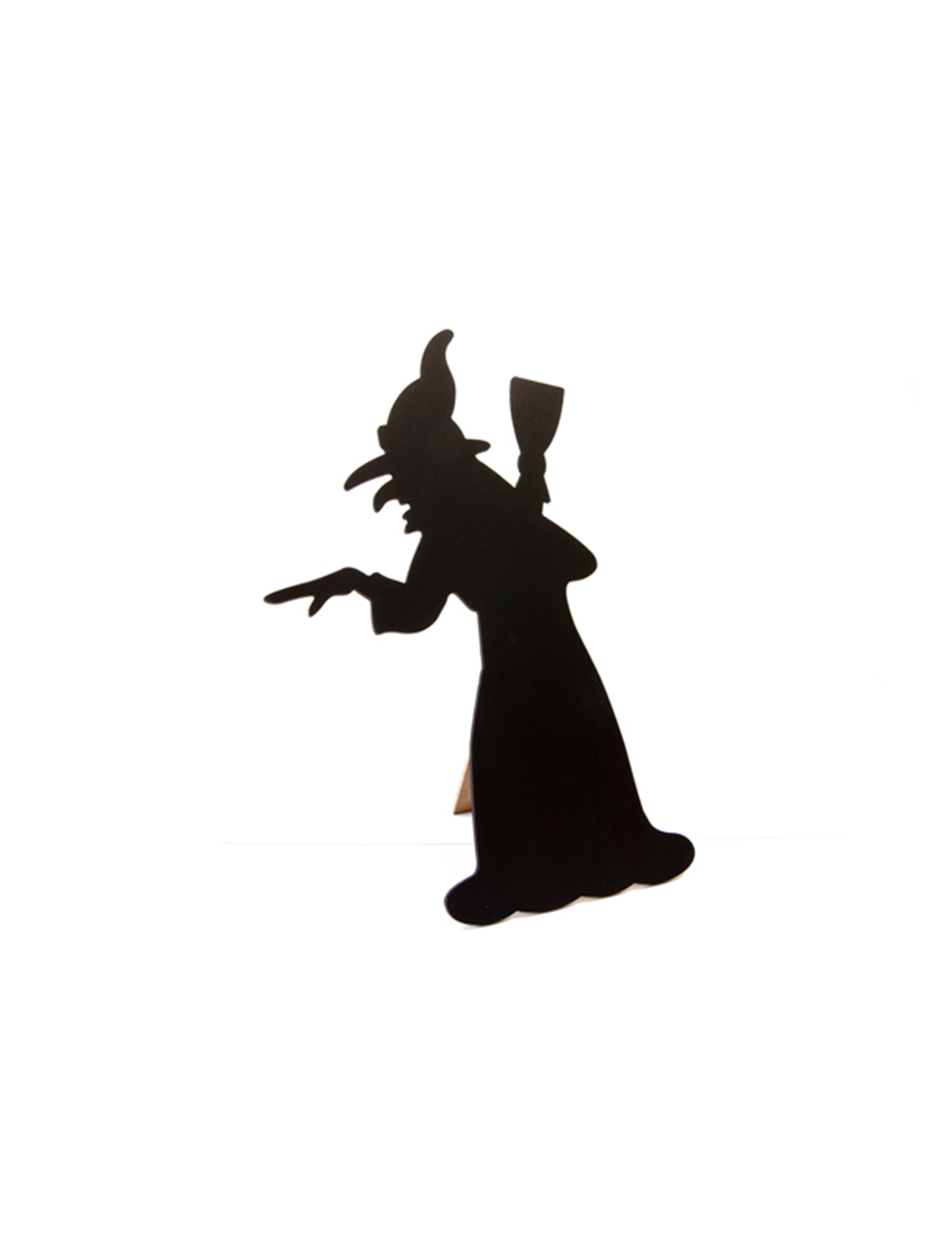 Menu ardoise Sorcière Halloween 24.5 cm