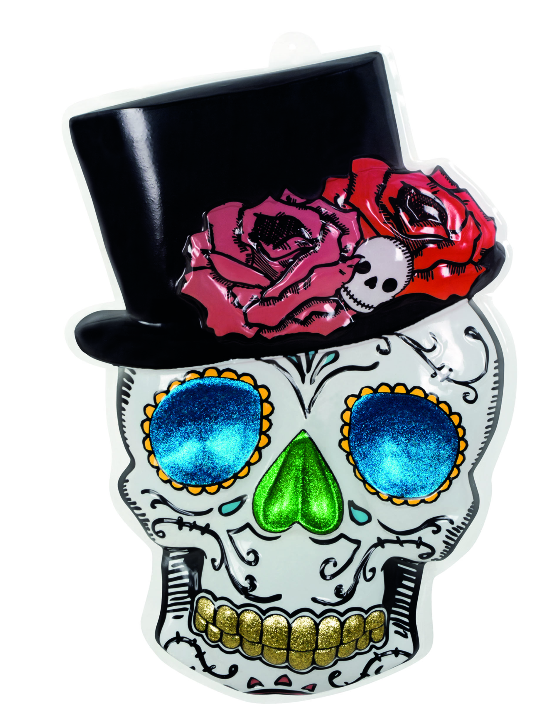 Décoration Mr squelette 66 X 44 cm Dia de los muertos