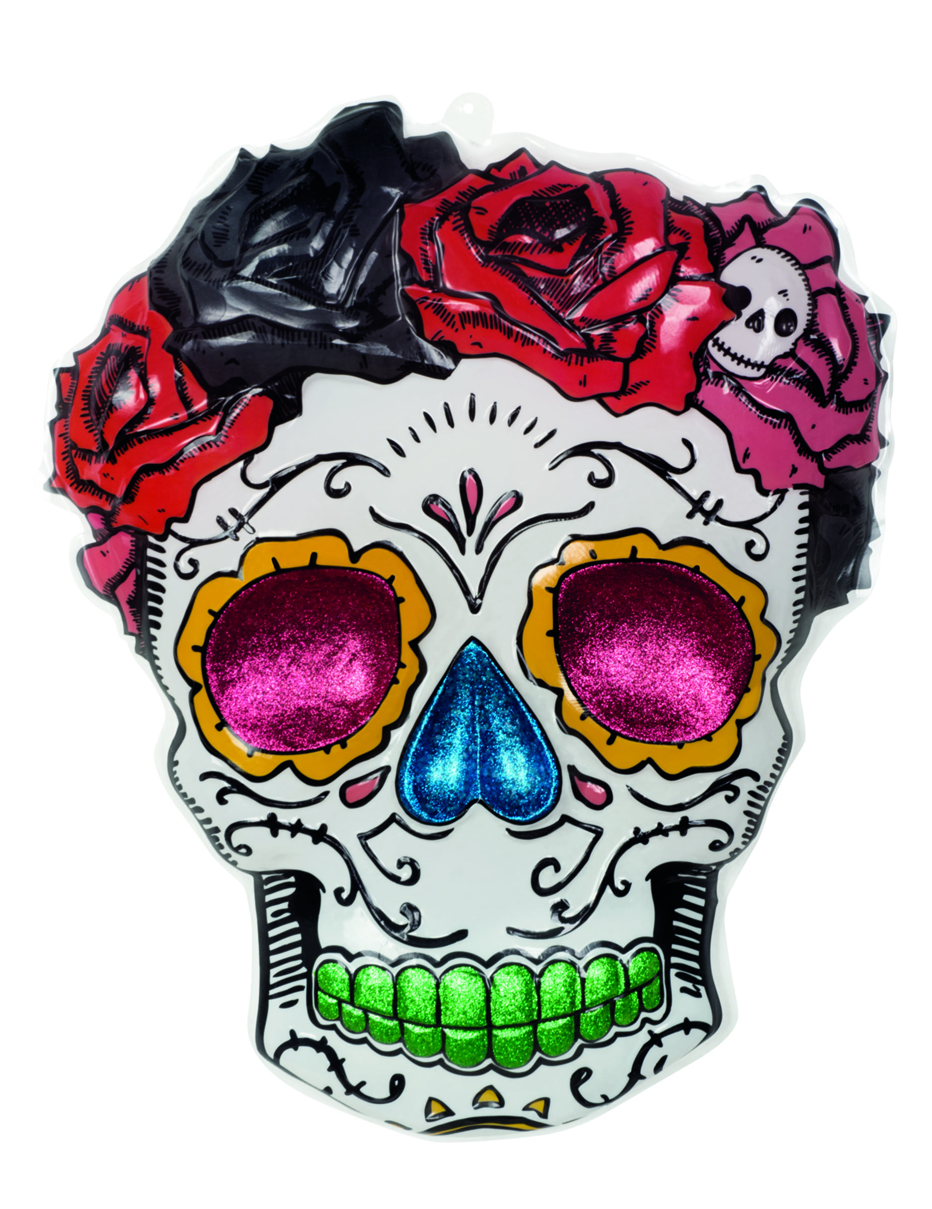 Décoration Mme squelette 59 X 48 cm Dia de los muertos