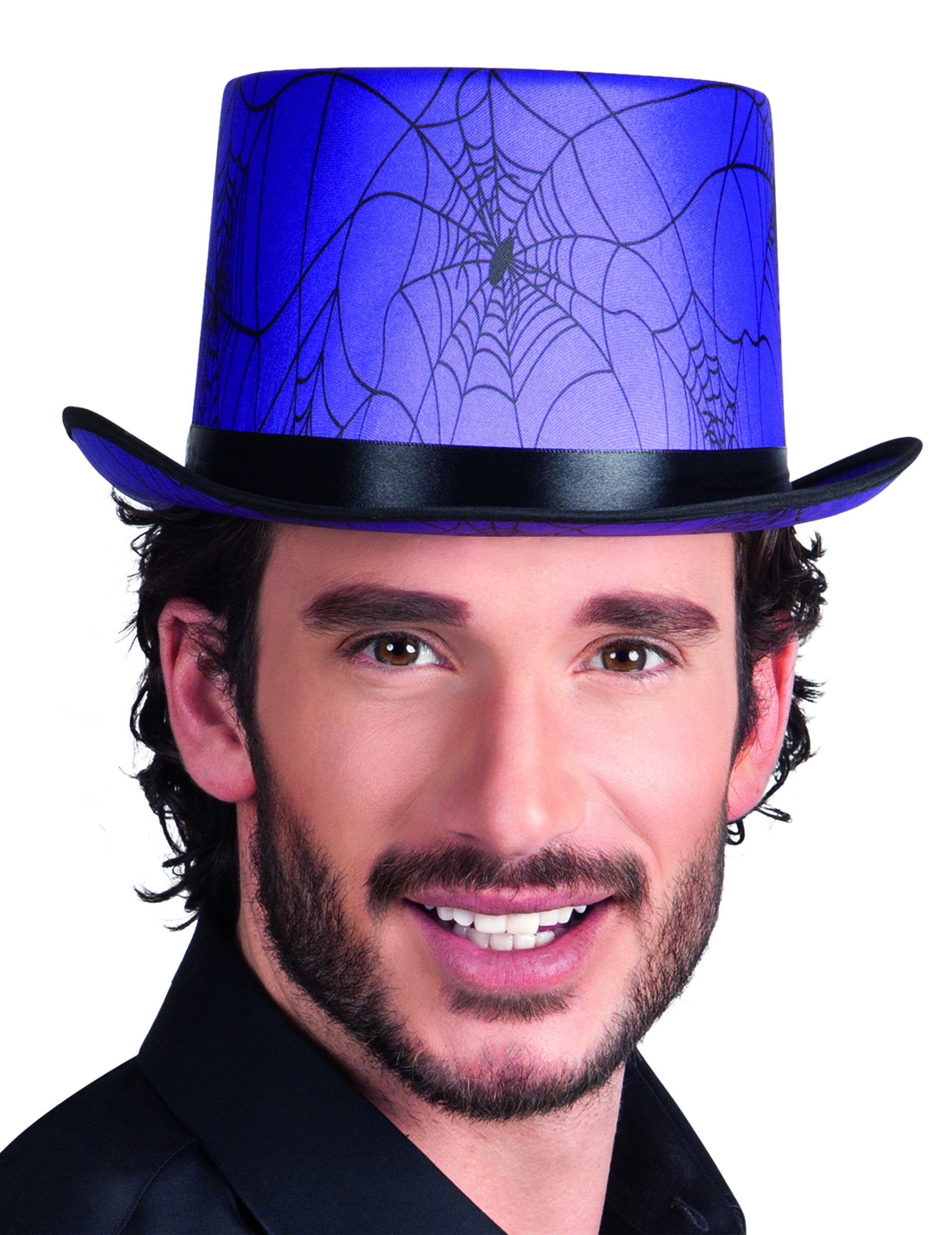 Chapeau haut de forme violet adulte Halloween