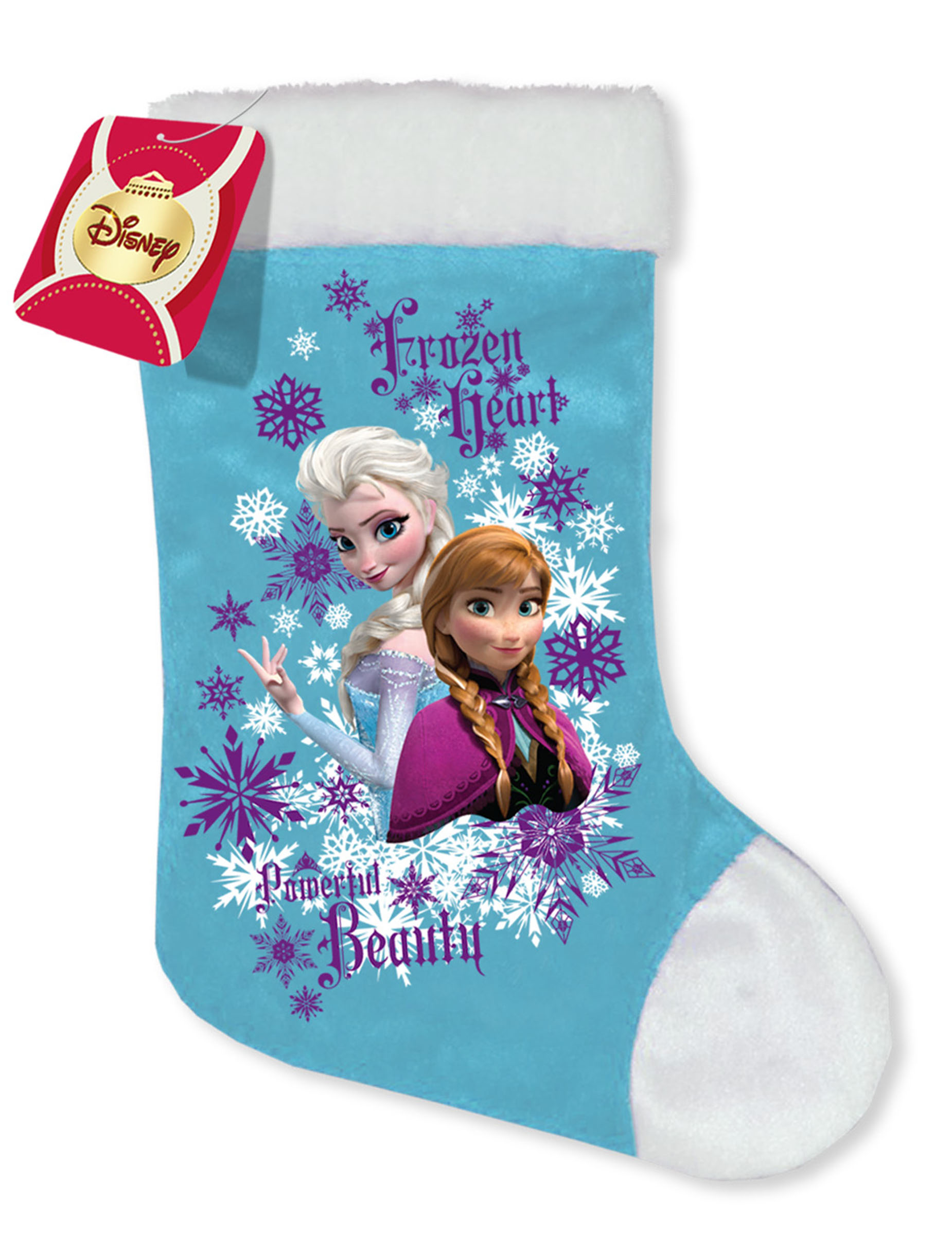 Chaussette La reine des neiges Noël
