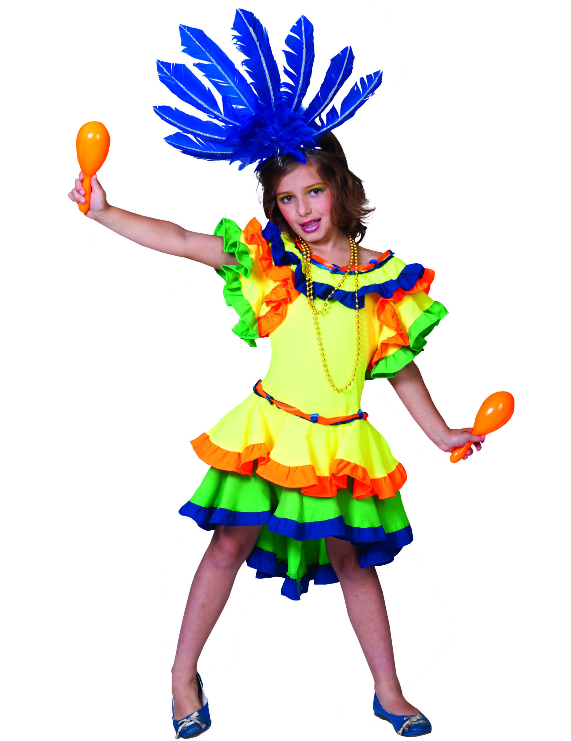 Déguisement danseuse rumba fille